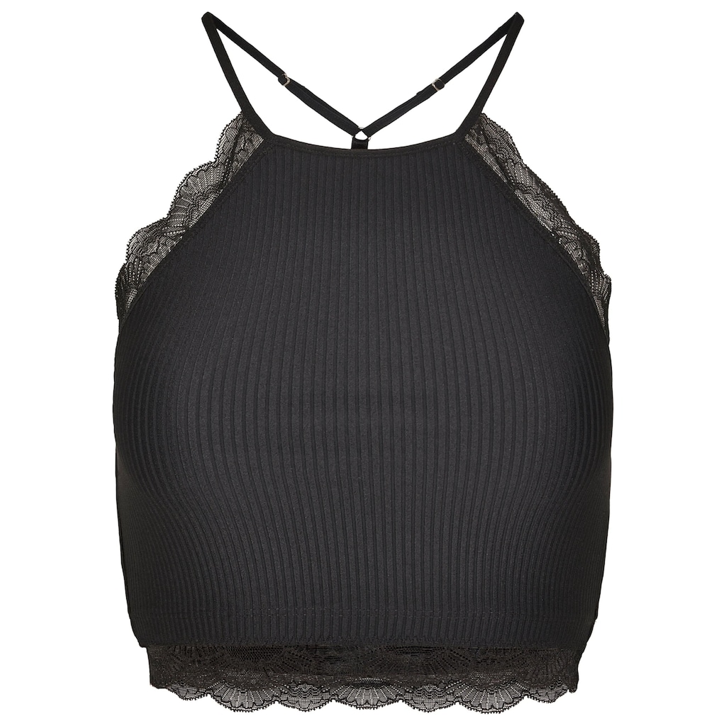 URBAN CLASSICS Sport-BH »Urban Classics Damen Ladies Laces String Top«