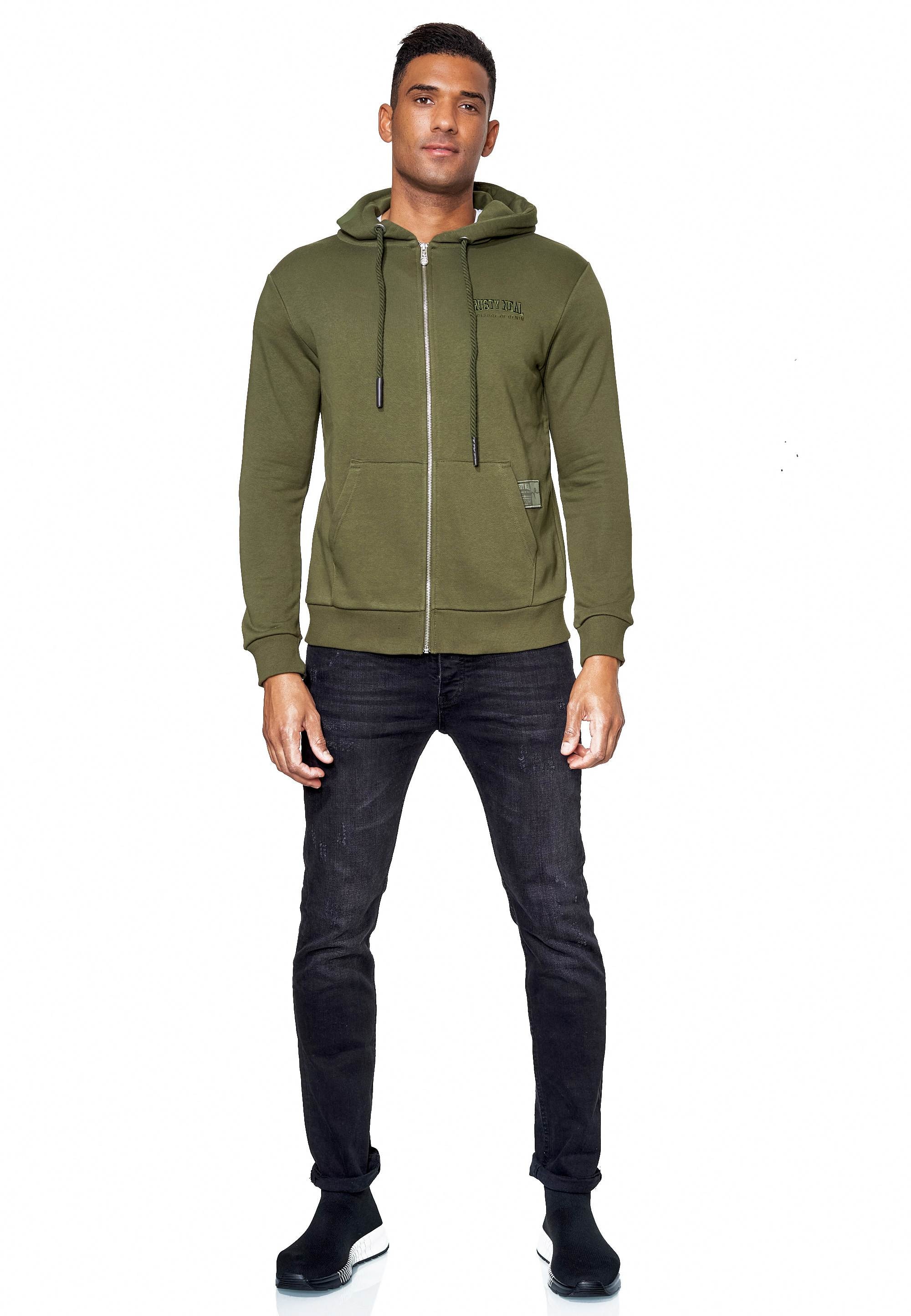 Rusty Neal Kapuzensweatshirt »Rusty Neal Sweater«, mit dicken Kordeln