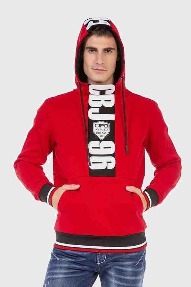 Cipo & Baxx Kapuzenpullover "Sweatshirts" 1 Stk. tlg. mit Markenprint günstig online kaufen