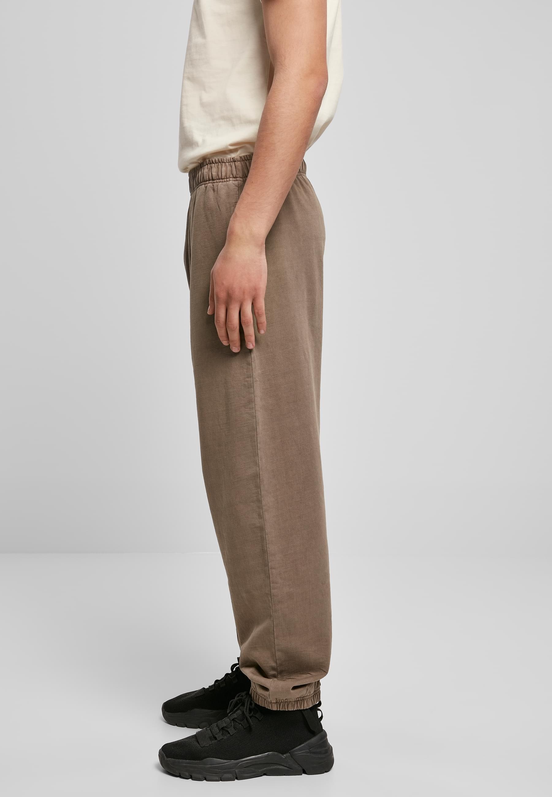 URBAN CLASSICS Stoffhose »Urban Classics Herren Overdyed Sweatpants«, (1 tlg.)