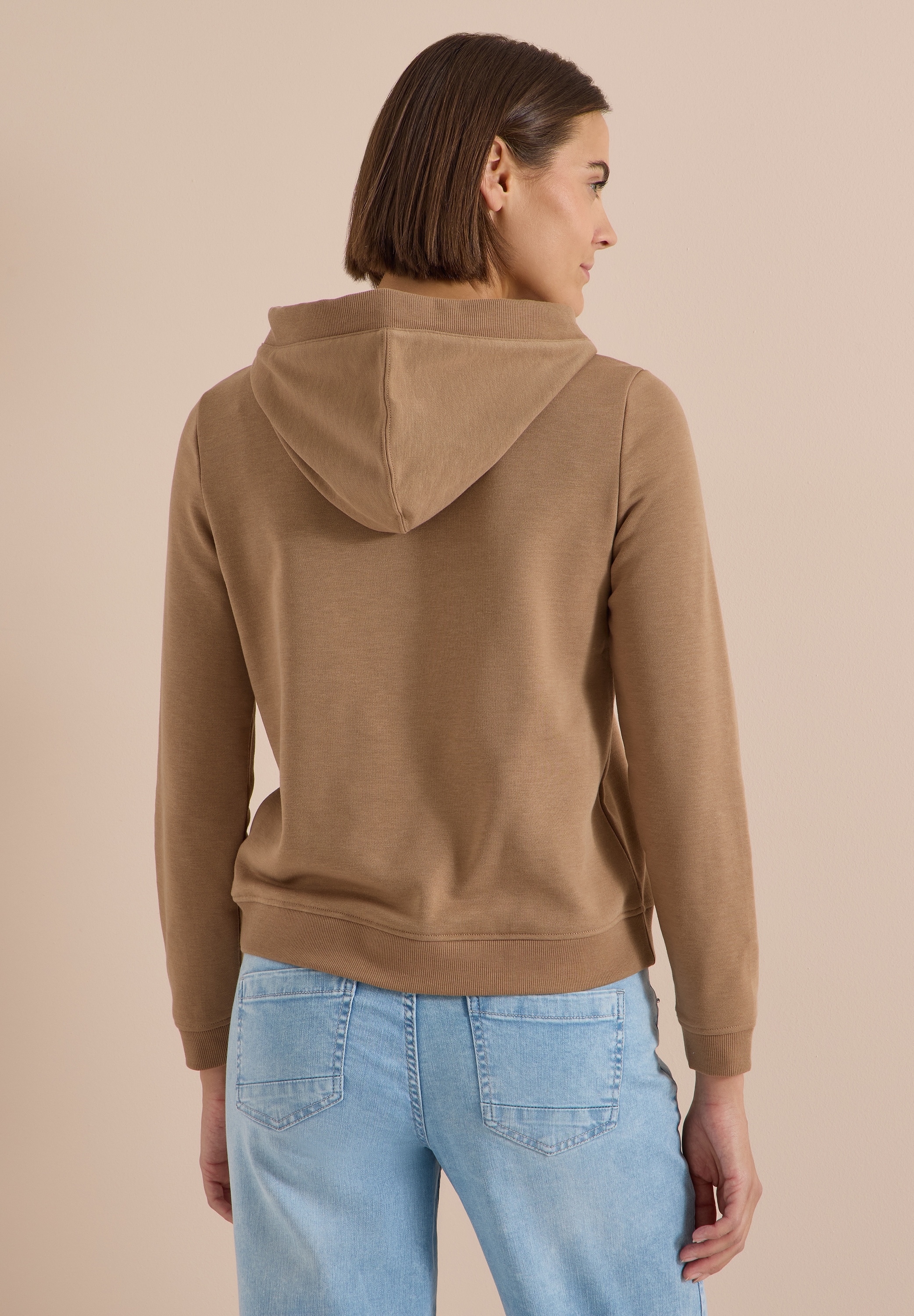Cecil Sweatshirt , mit Rippstrick
