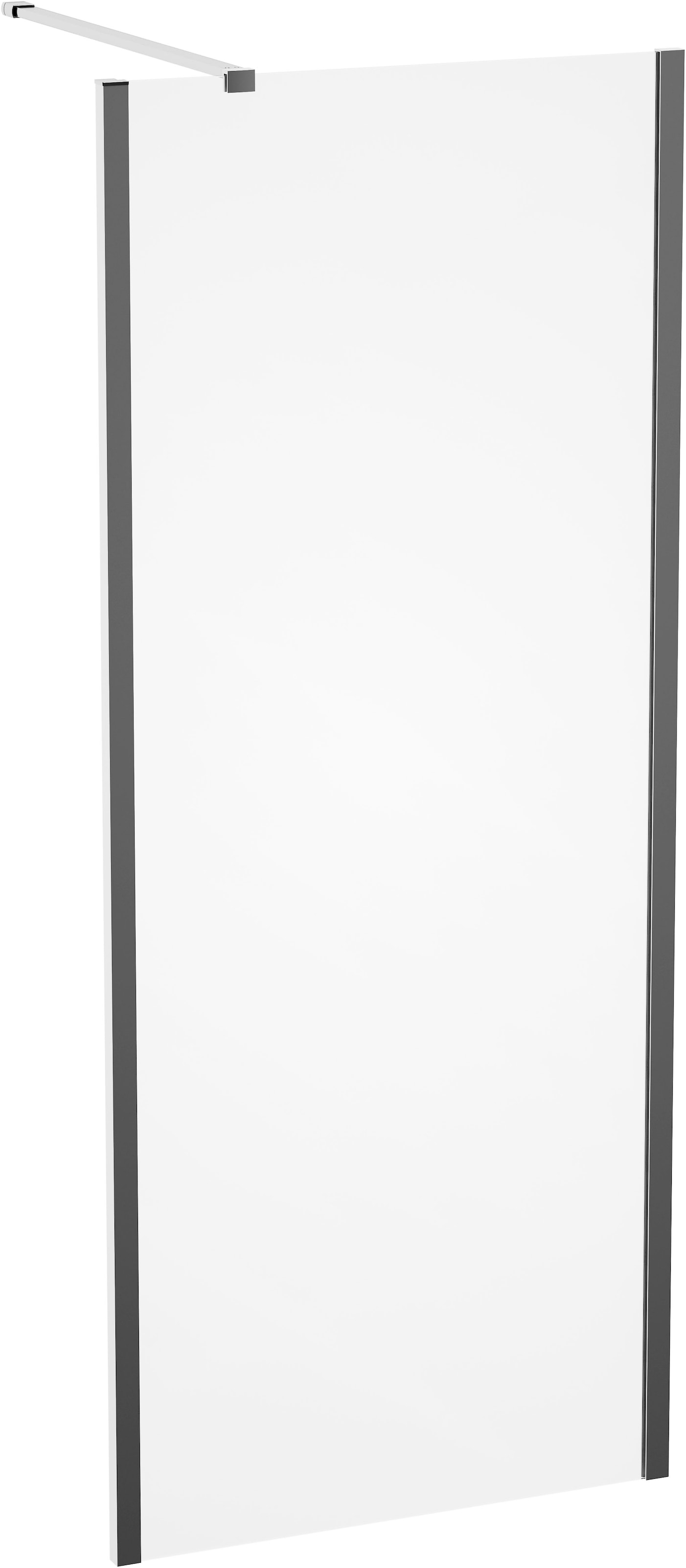 Marwell Walk-in-Dusche »BRIGHT 90« seitenverkehrt aufbaubar, mit Stabilisierungbügel