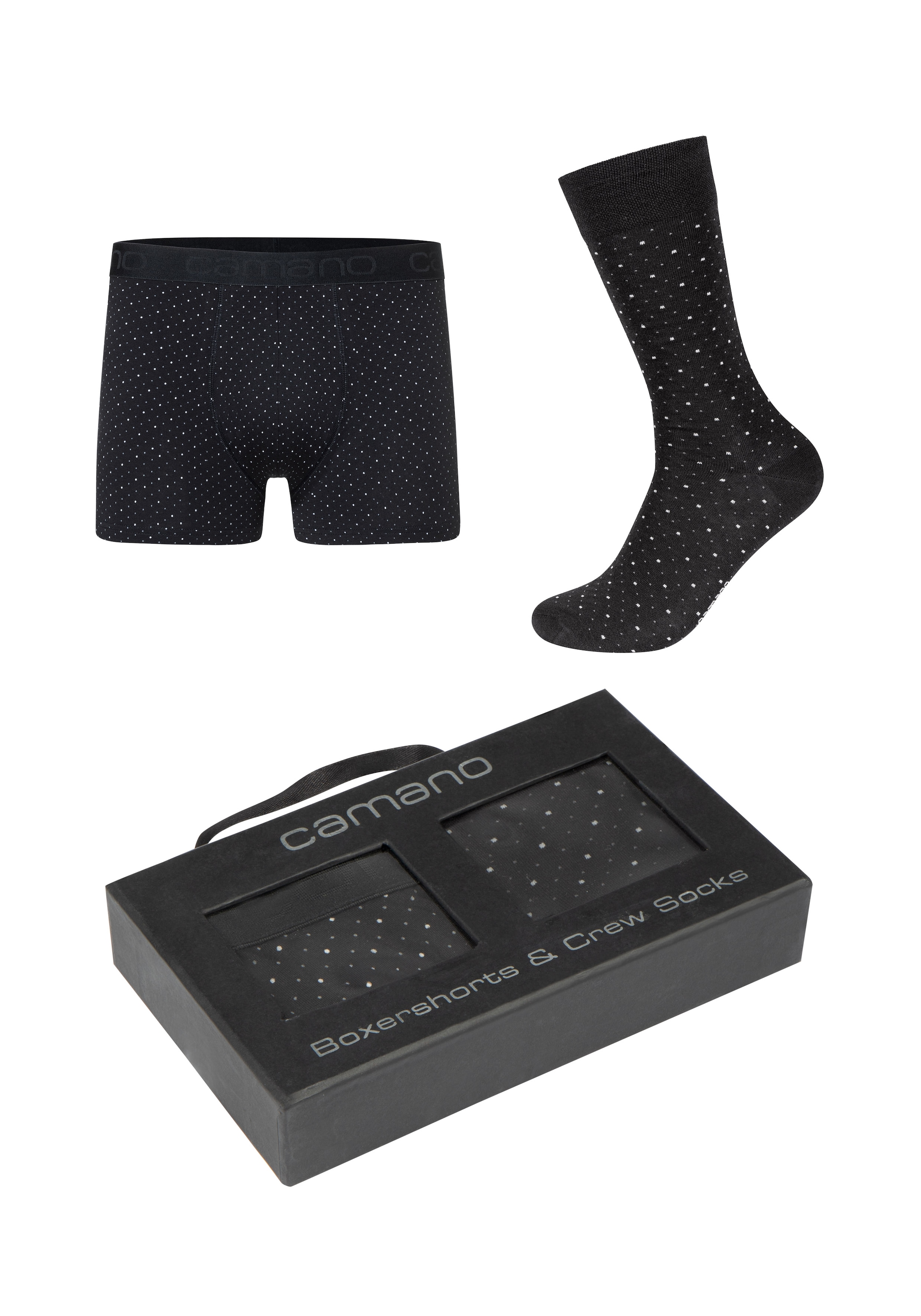 Camano Businesssocken "Socken und Boxershorts Geschenkset comfort" 1 Paar S günstig online kaufen