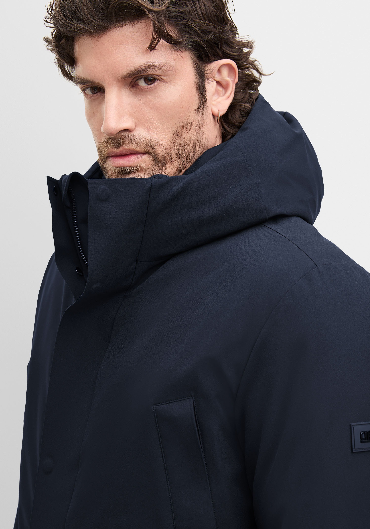 Cinque Wintermantel "CIRESISTOR" Kapuze, regular fit, wattiert günstig online kaufen