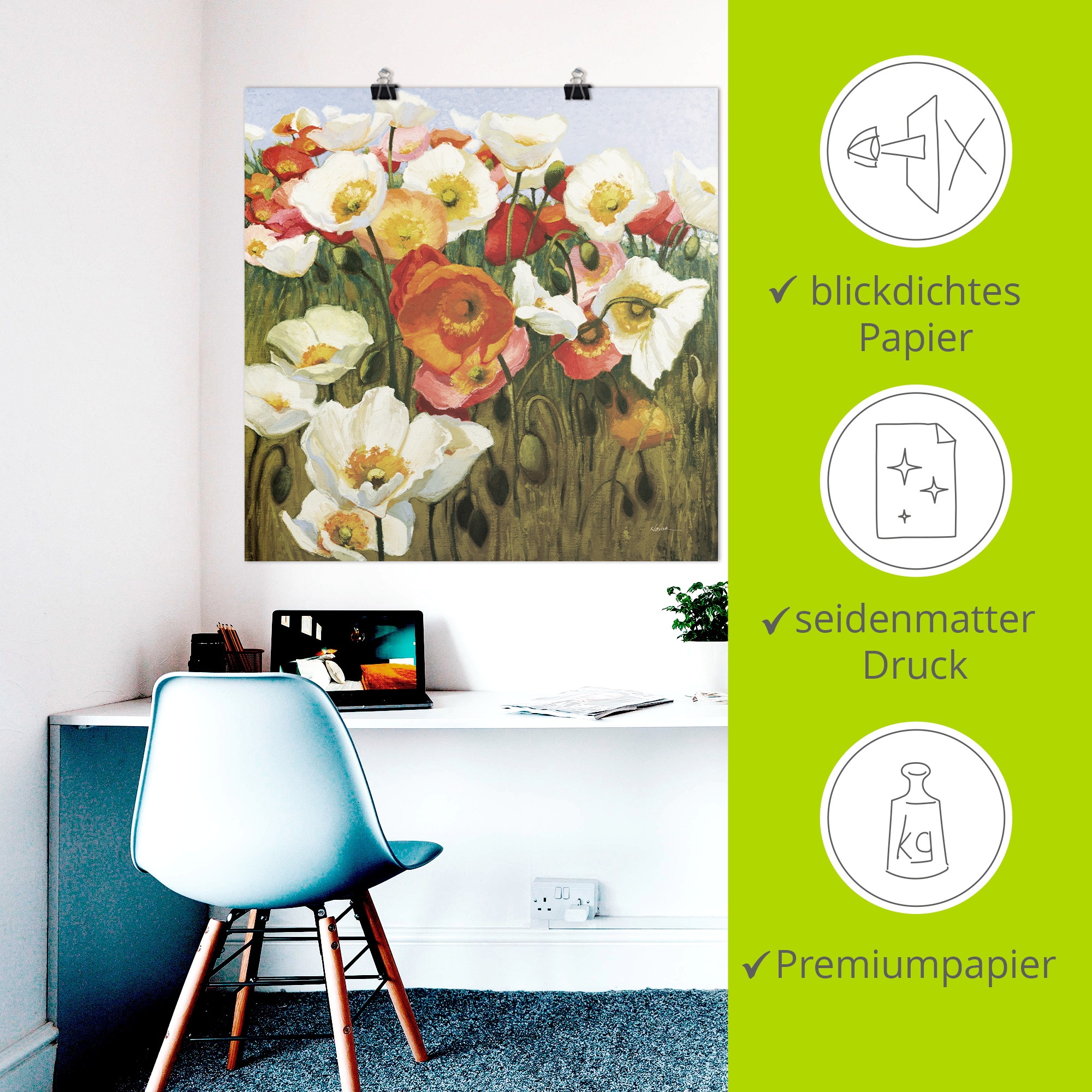 Artland Wandbild »Sunny Goodge Street« 1 Stk. tlg. als Alubild, Leinwandbild, Poster, Wandaufkleber in verschied. Größen