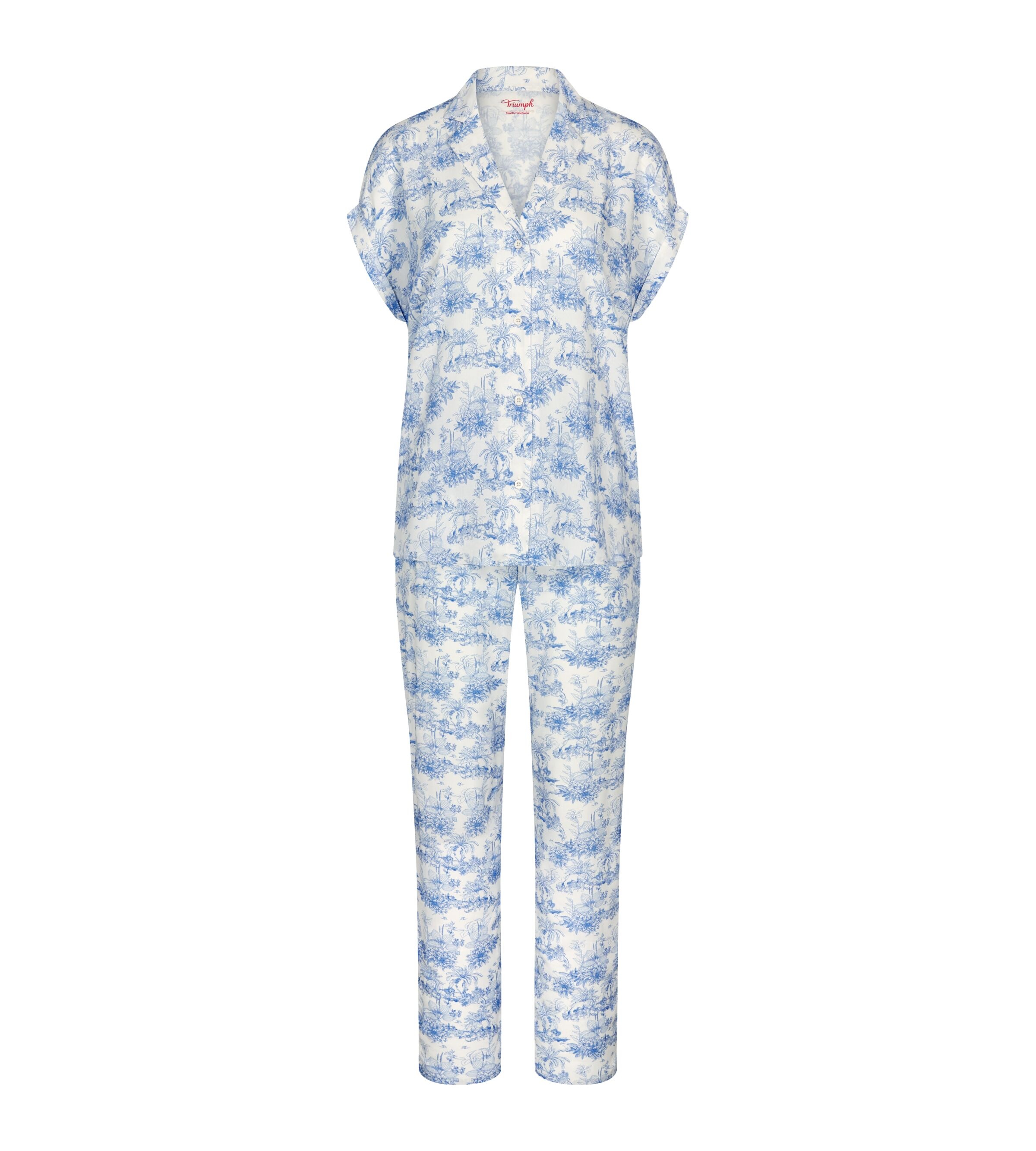 Triumph Schlafanzug "Boyfriend Fit PW X" 2 bequem und stilvoll, mit kurzen günstig online kaufen