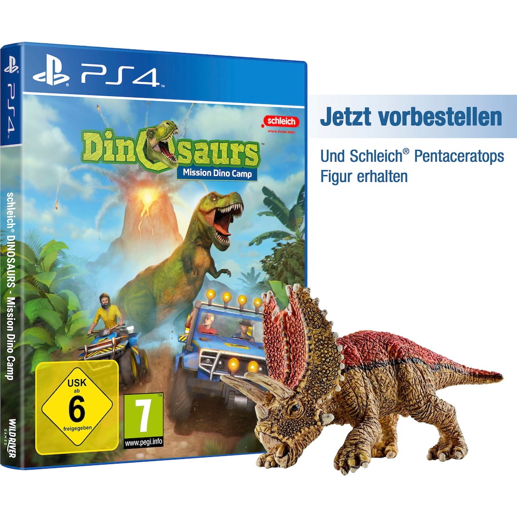 Software Pyramide Spielesoftware »Dinosaurs: Mission Dino Camp«, PlayStation 4