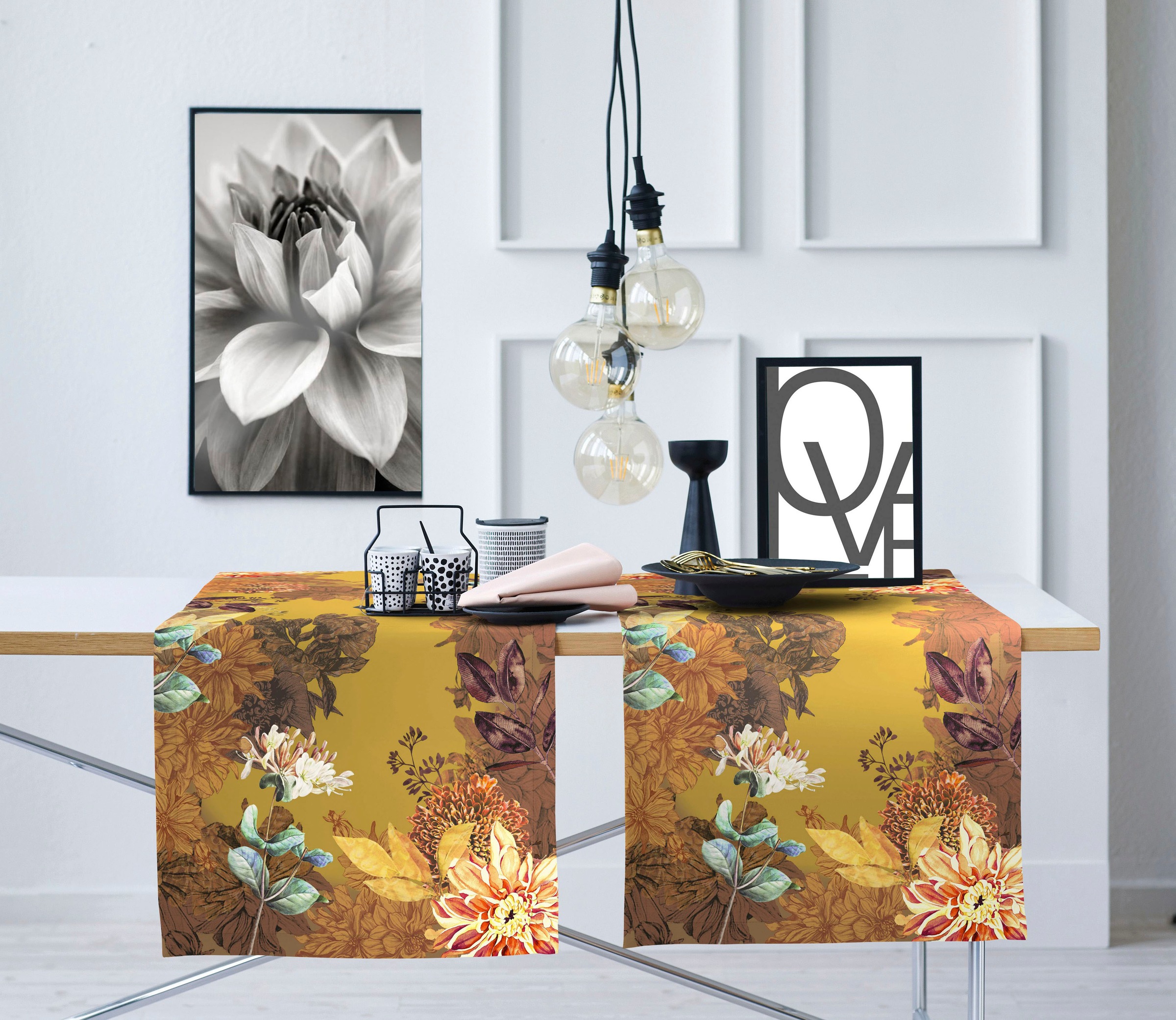 APELT Tischläufer "5604 HERBSTZEIT, Herbstdeko, Herbst" Digitaldruck günstig online kaufen