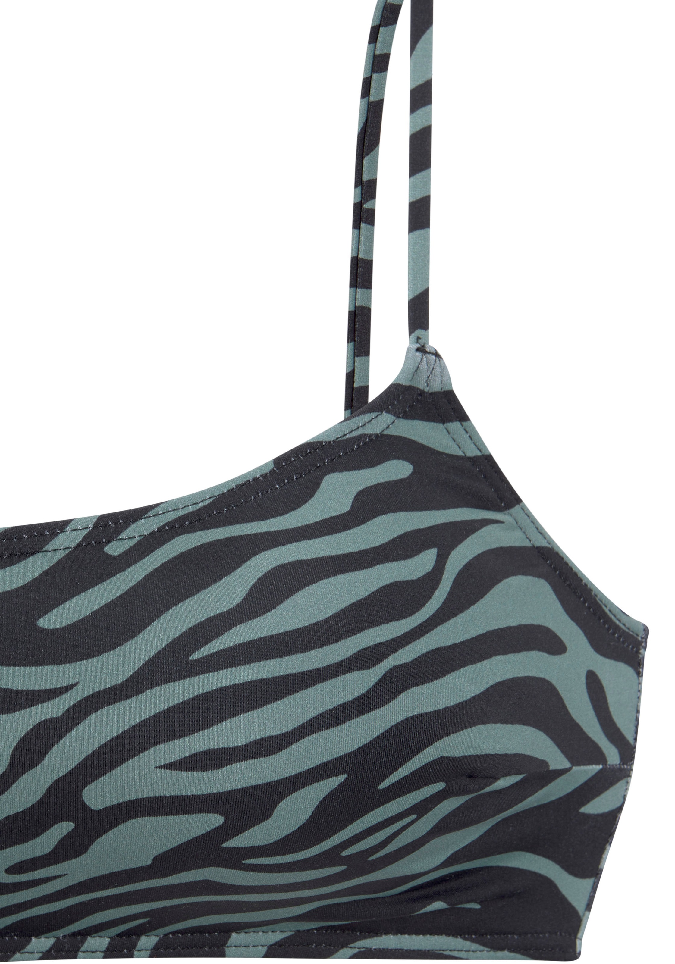 Thumbnail - Venice Beach Bustier-Bikini-Top "Riella" im Animal-Design