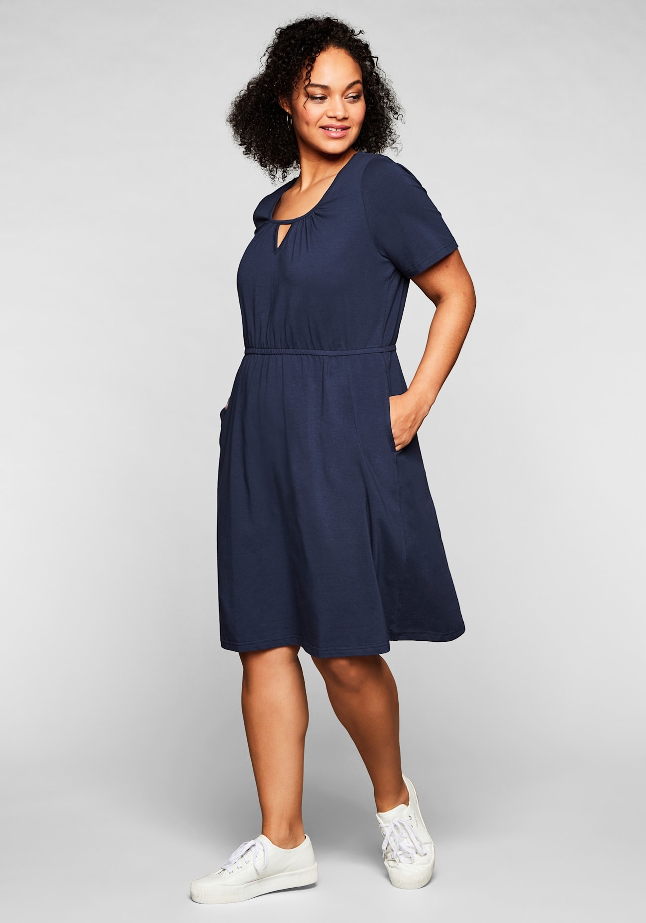 Sheego Jerseykleid "Jerseykleid" günstig online kaufen