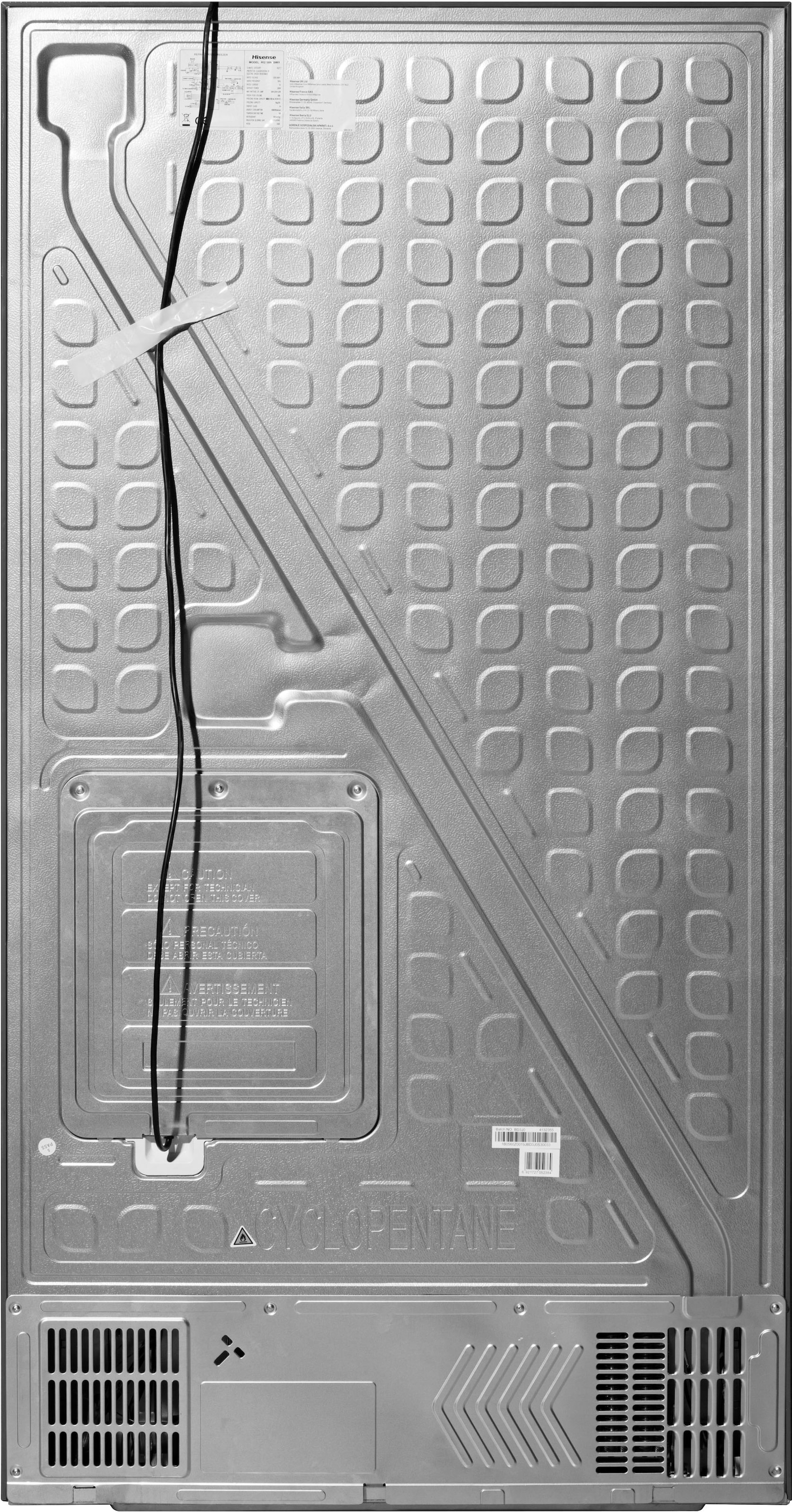 Hisense Multi Door, RQ758N4SAIE, 179 cm hoch, 92 cm breit