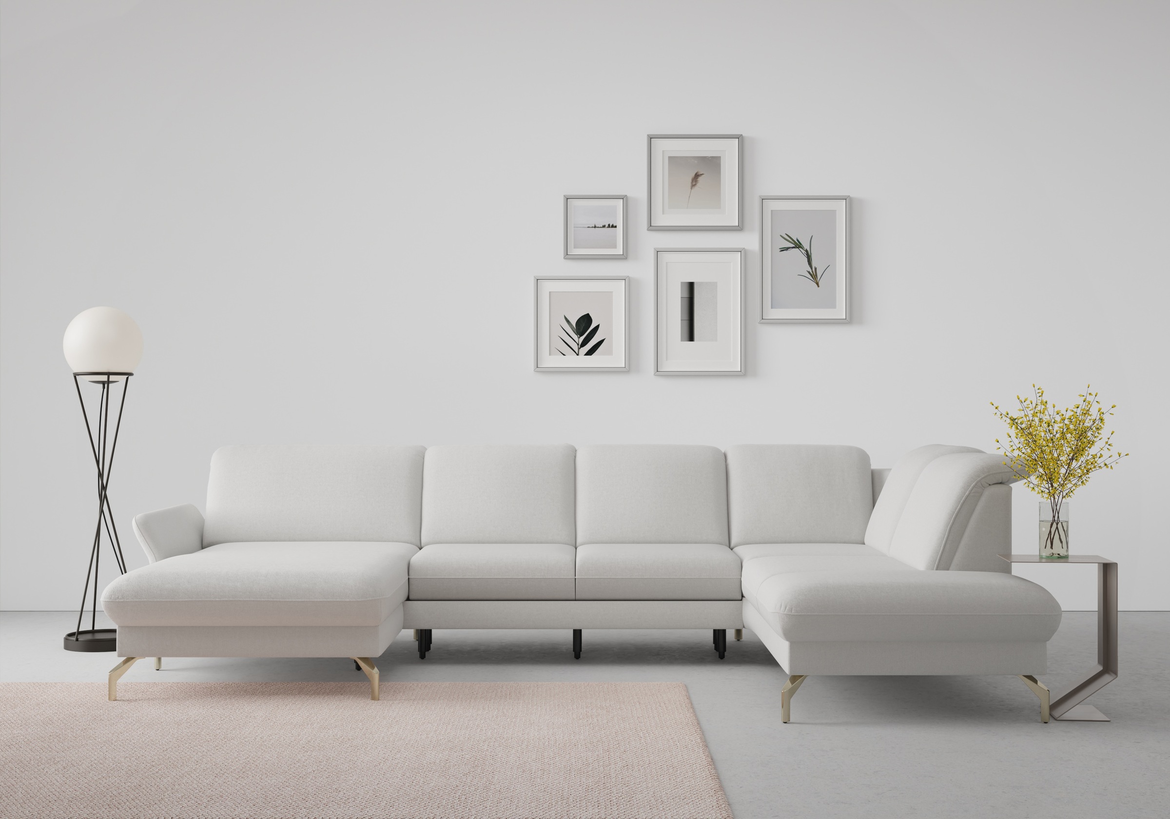sit&more Wohnlandschaft "Fashion U-Form", wahlweise mit Kopfteilverstellung günstig online kaufen