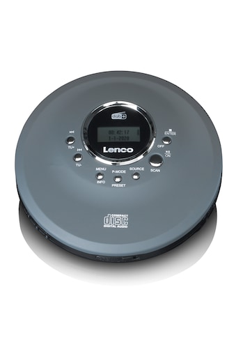 Lenco Radio »CD-400GY - Tragbarer CD/MP3-Pla...