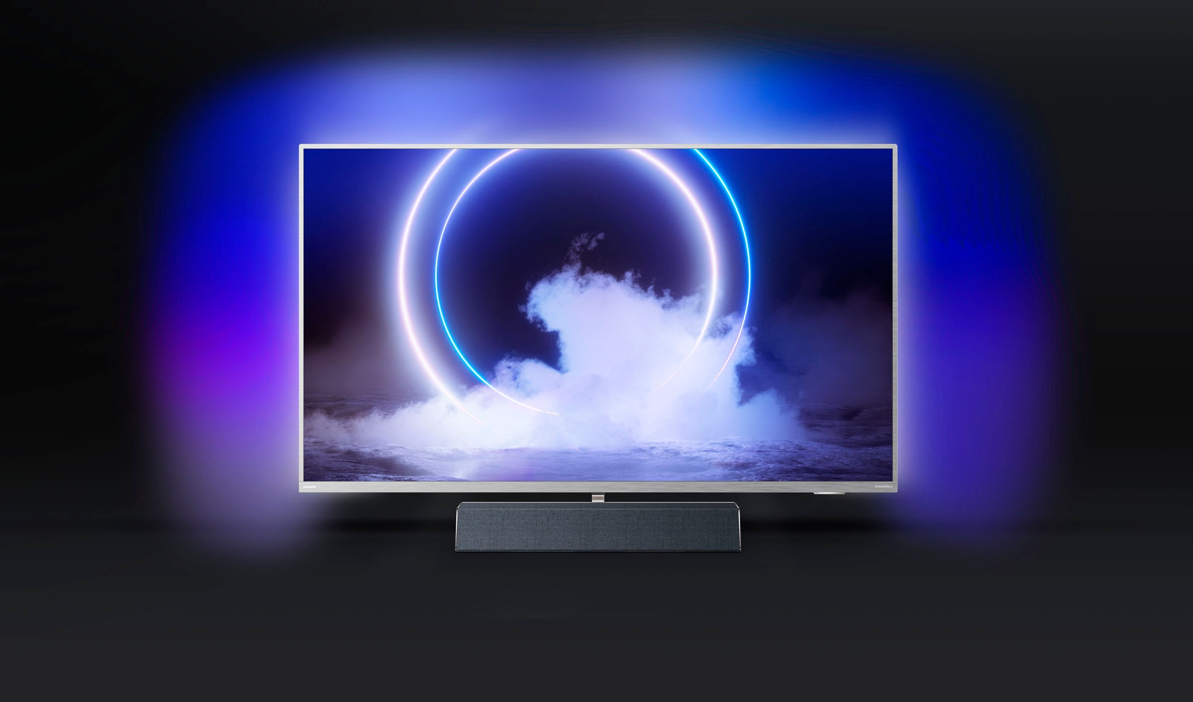 Philips LED-Fernseher »43PUS9235/12«, 108 cm/43 Zoll, 4K Ultra HD, Smart-TV,  3-seitiges Ambilight | BAUR