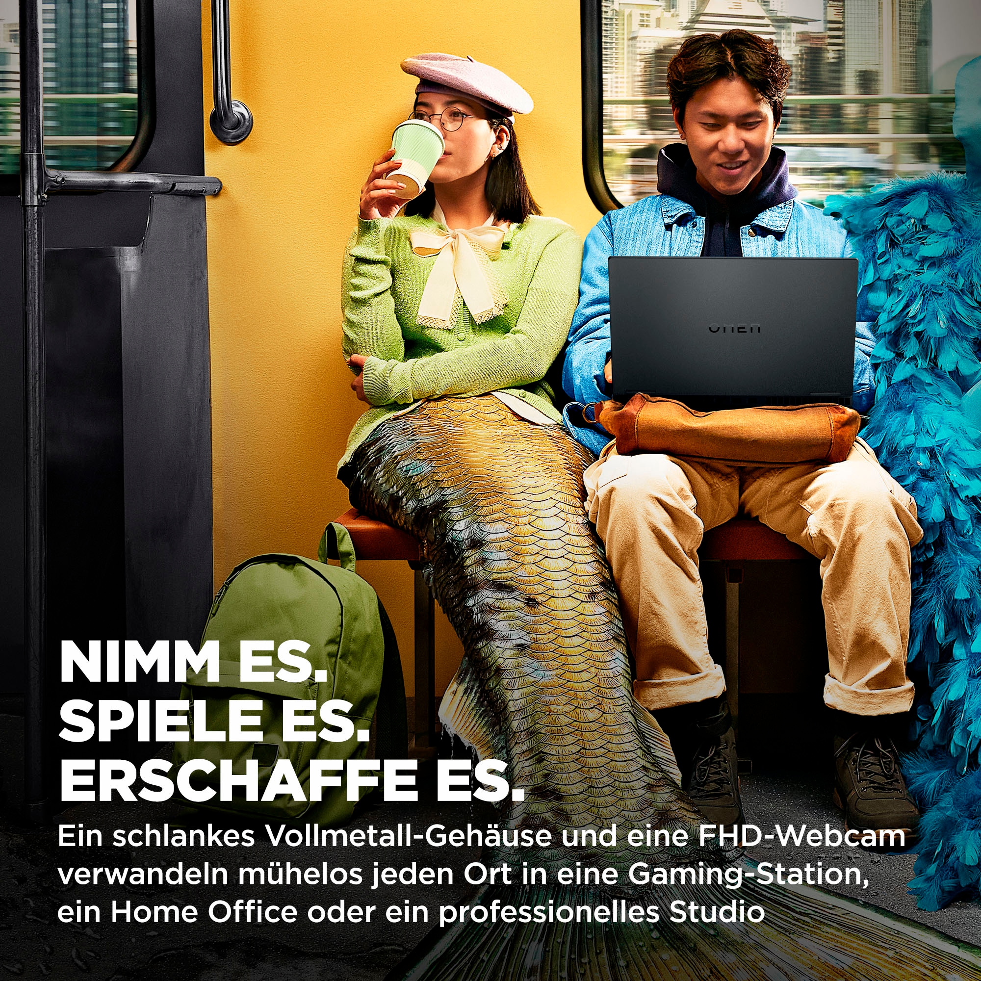 HP Gaming-Notebook »16-wf1286ng«, 40,89 cm, / 16,1 Zoll, Intel, Core i9, GeForce RTX 4080, 1000 GB SSD