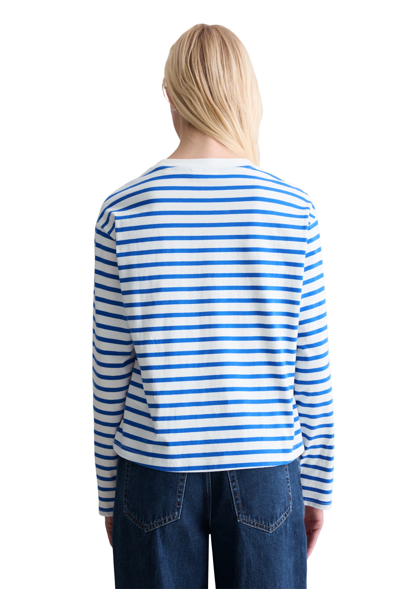 Thumbnail - Marc OPolo DENIM Langarmshirt "aus Heavy Slub Jersey"