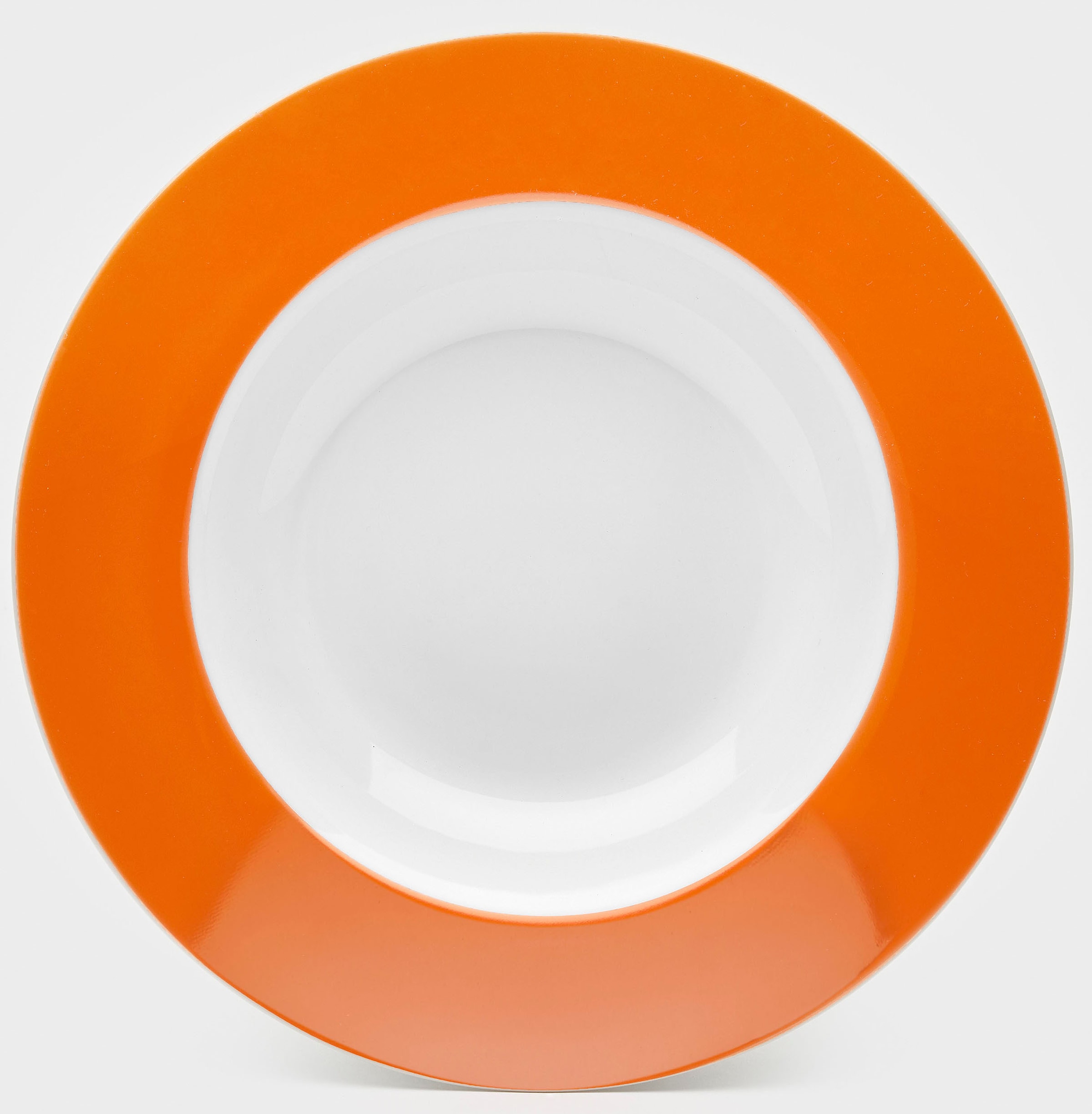 van Well Suppenteller »Vario« Porzellan, spülmaschinen- und mikrowellengeeignet, Ø 21,5 cm