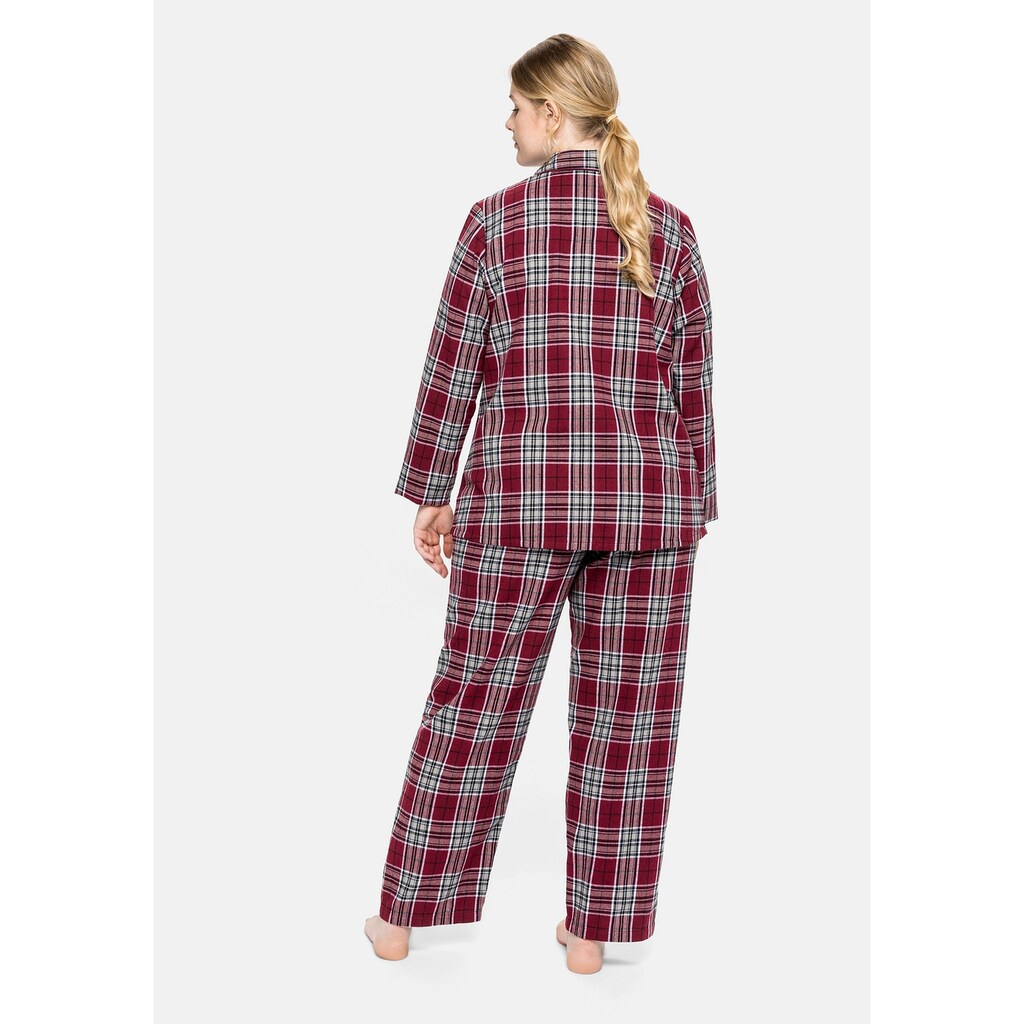 Sheego Pyjama »Schlafanzugset«, (Set)