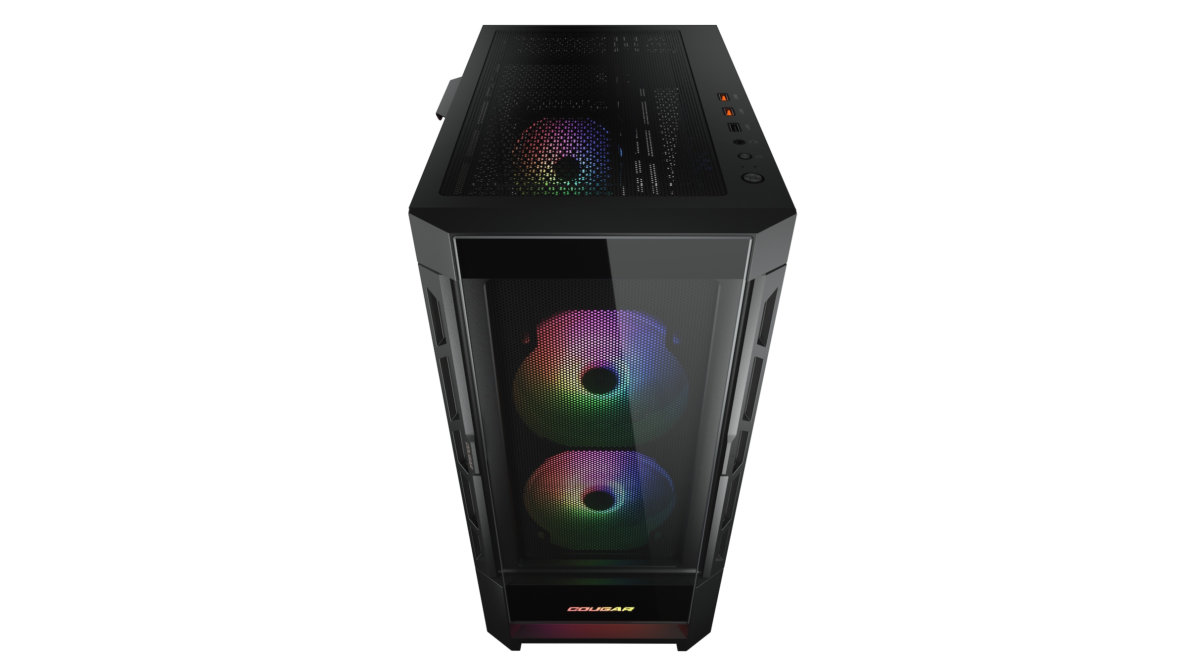 Cougar PC-Gehäuse »DUOFACE RGB, Mid Tower, Schwarz«