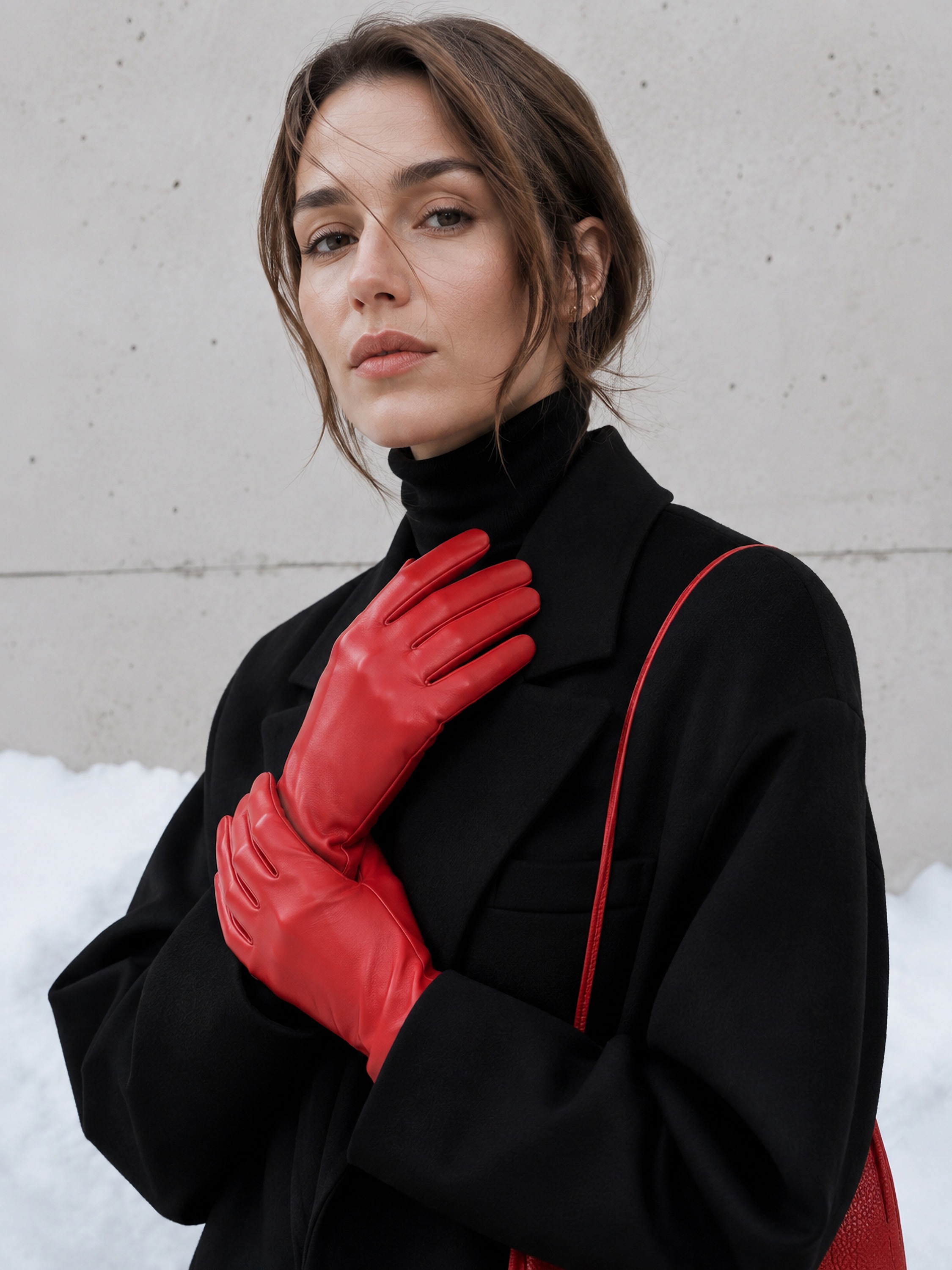 COLLEZIONE ALESSANDRO Lederhandschuhe »Leder«