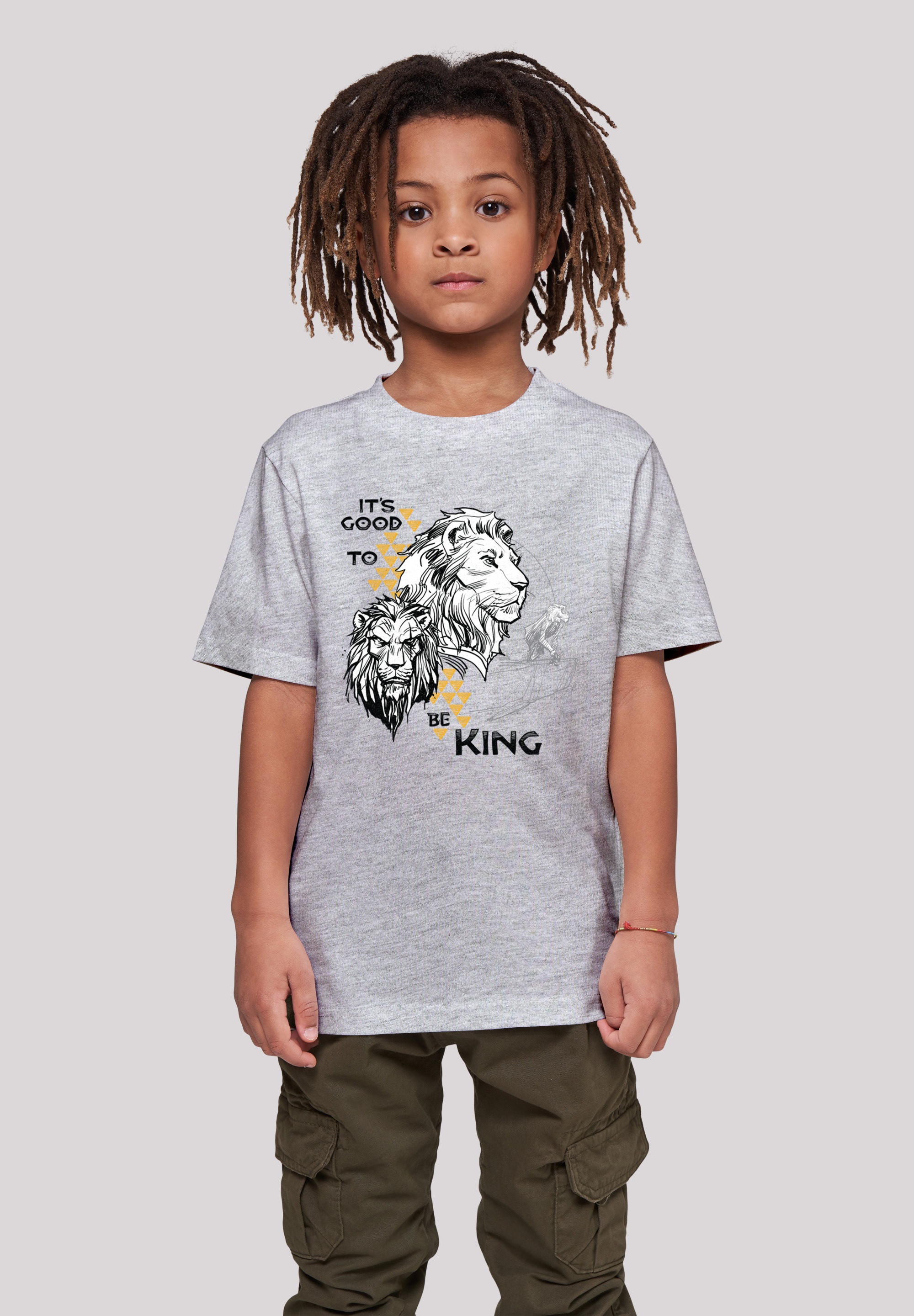 F4NT4STIC T-Shirt »Disney König der Löwen Movie It's Good To Be King«, Print