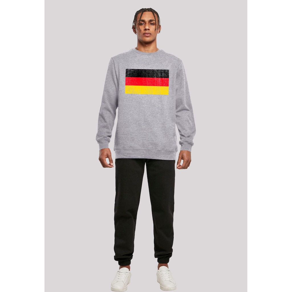 F4NT4STIC Kapuzenpullover »Germany Deutschland Flagge distressed«