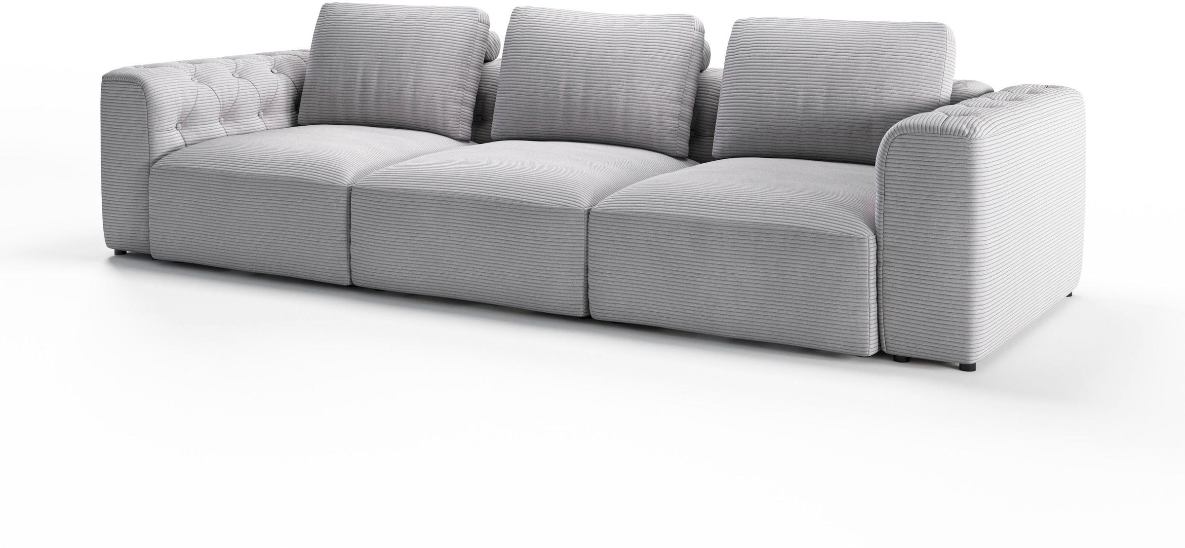 RAUM.ID 3-Sitzer »Cushid«, Modulsofa, bestehend aus 3 Teilen, Breite 300 cm