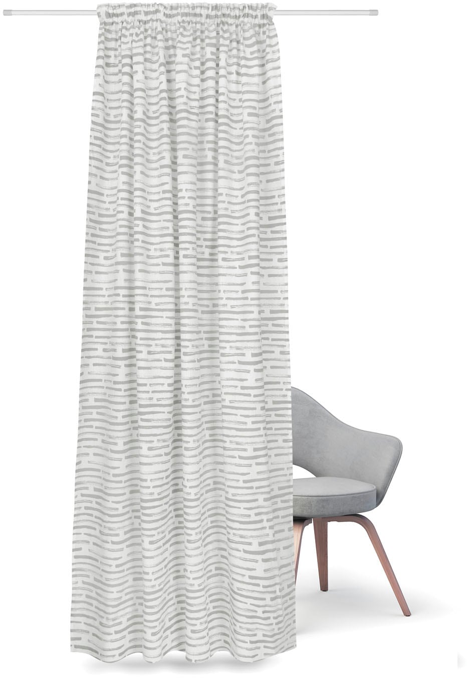 Feel of Nature Gardine "Knut" Kräuselband 1 Stk. tlg. HxB: 245x140 günstig online kaufen