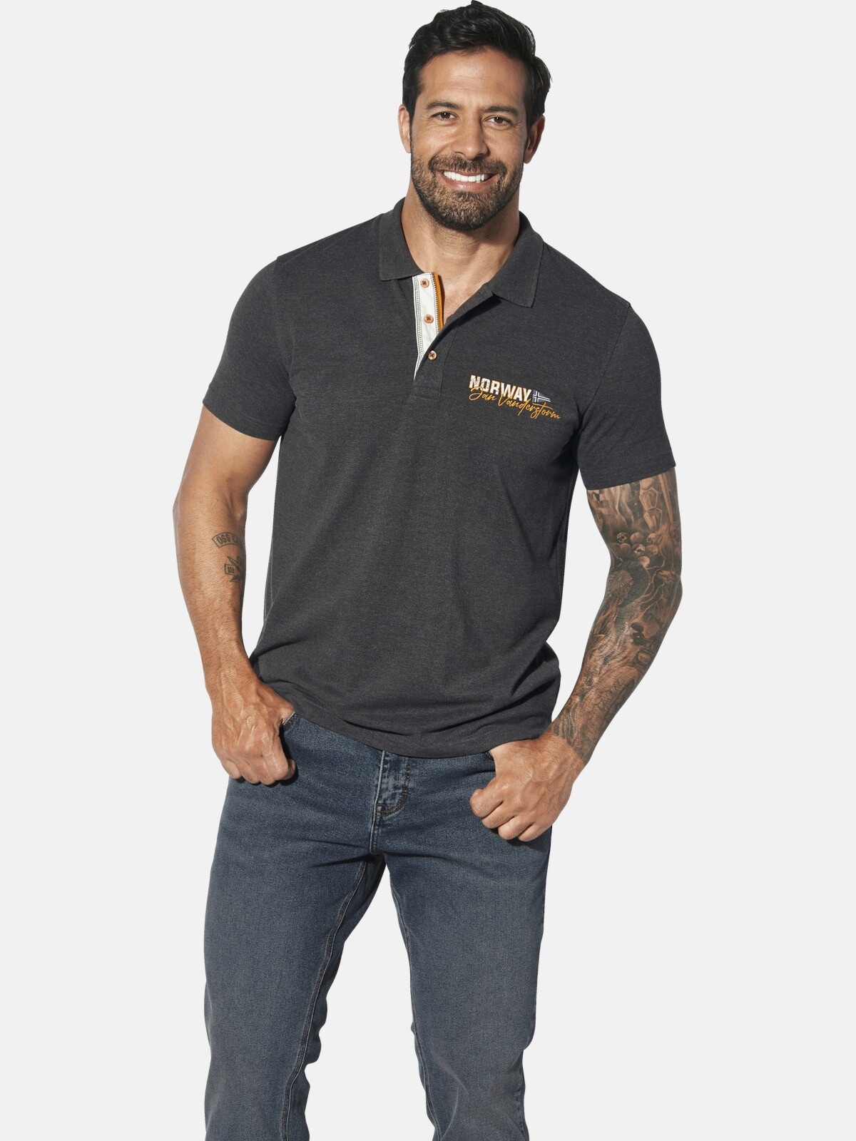 Jan Vanderstorm Poloshirt "Poloshirt JAKOV" günstig online kaufen