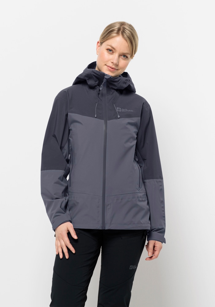 Jack Wolfskin Funktionsjacke "ALPSPITZE TOUR 3L JKT W", mit Kapuze