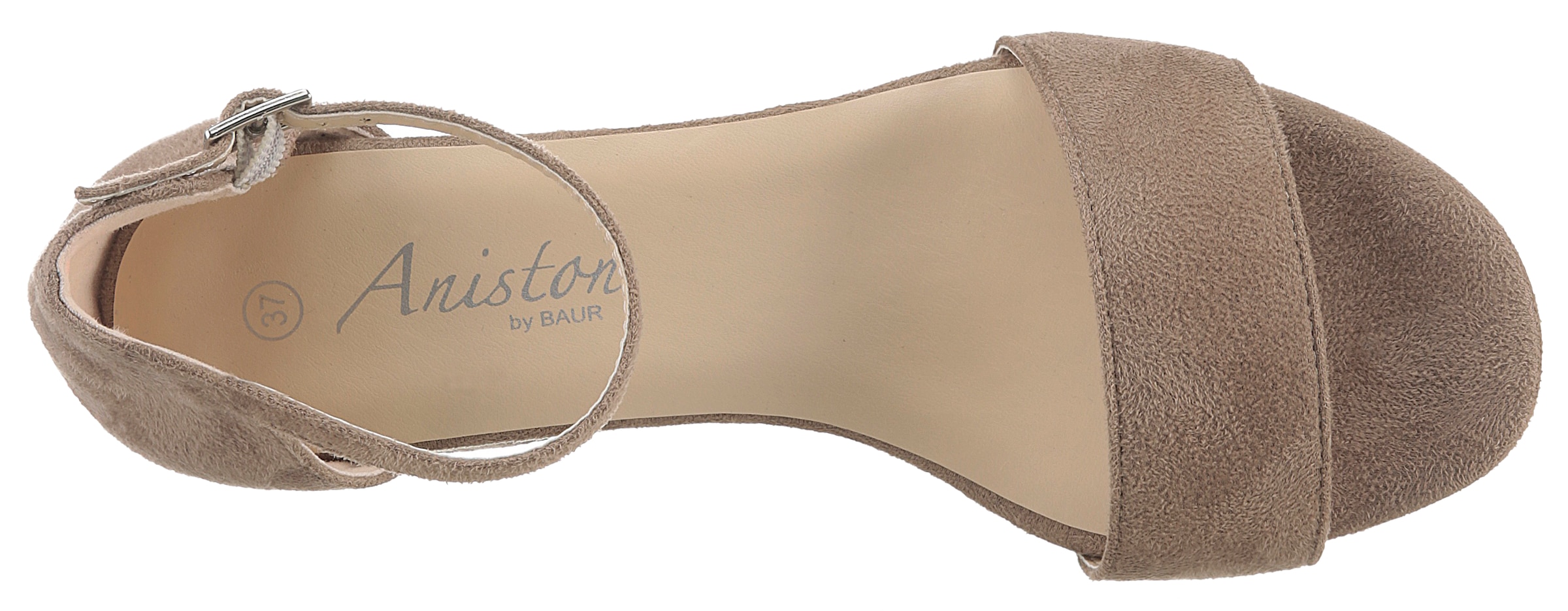 Aniston SHOES Sandalette, Riemchensandale, Sommerschuh, Abendschuh in Weite G