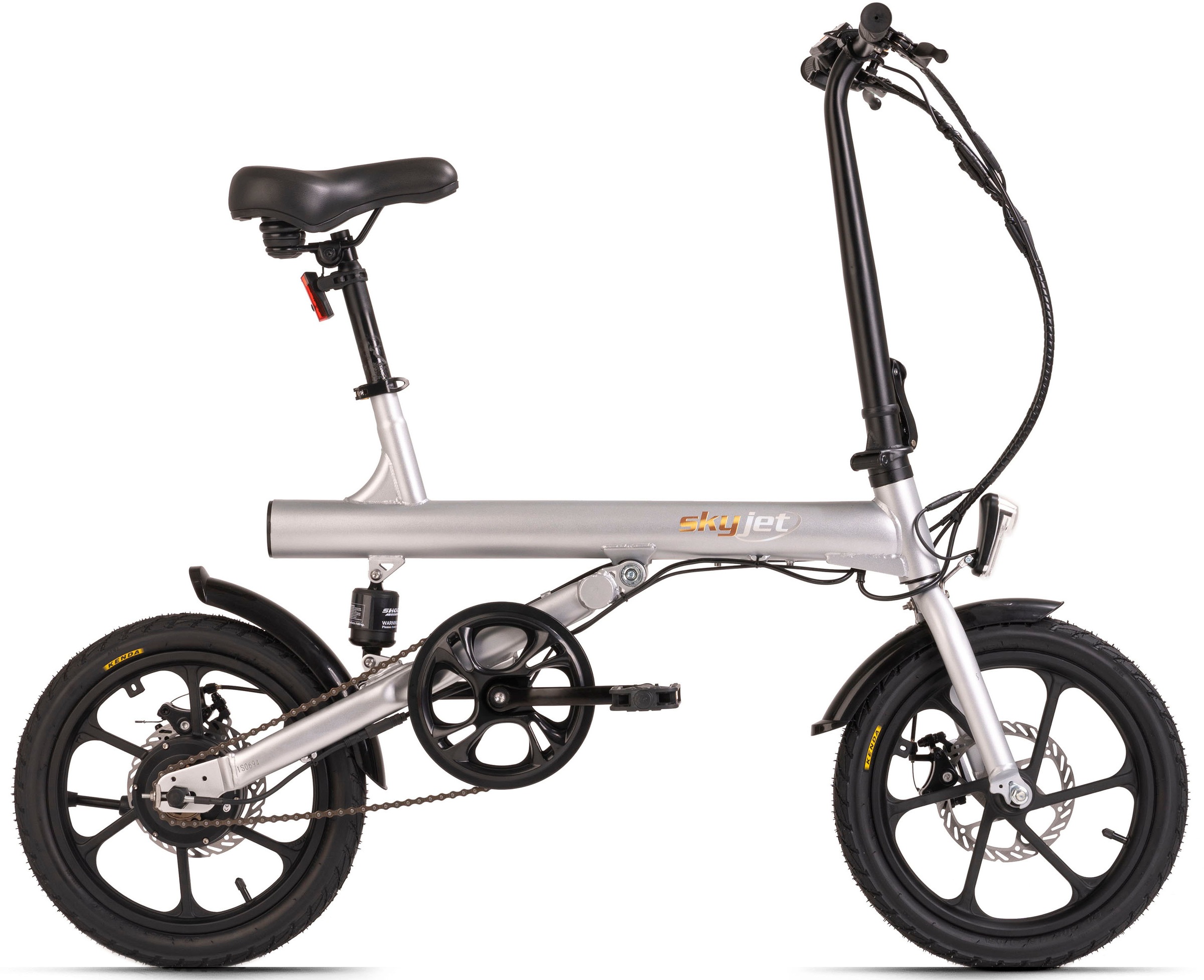 skyjet E-Bike "1S", 1 Gang, Heckmotor 250 W, Pedelec, Elektrofahrrad für Damen u. Herren