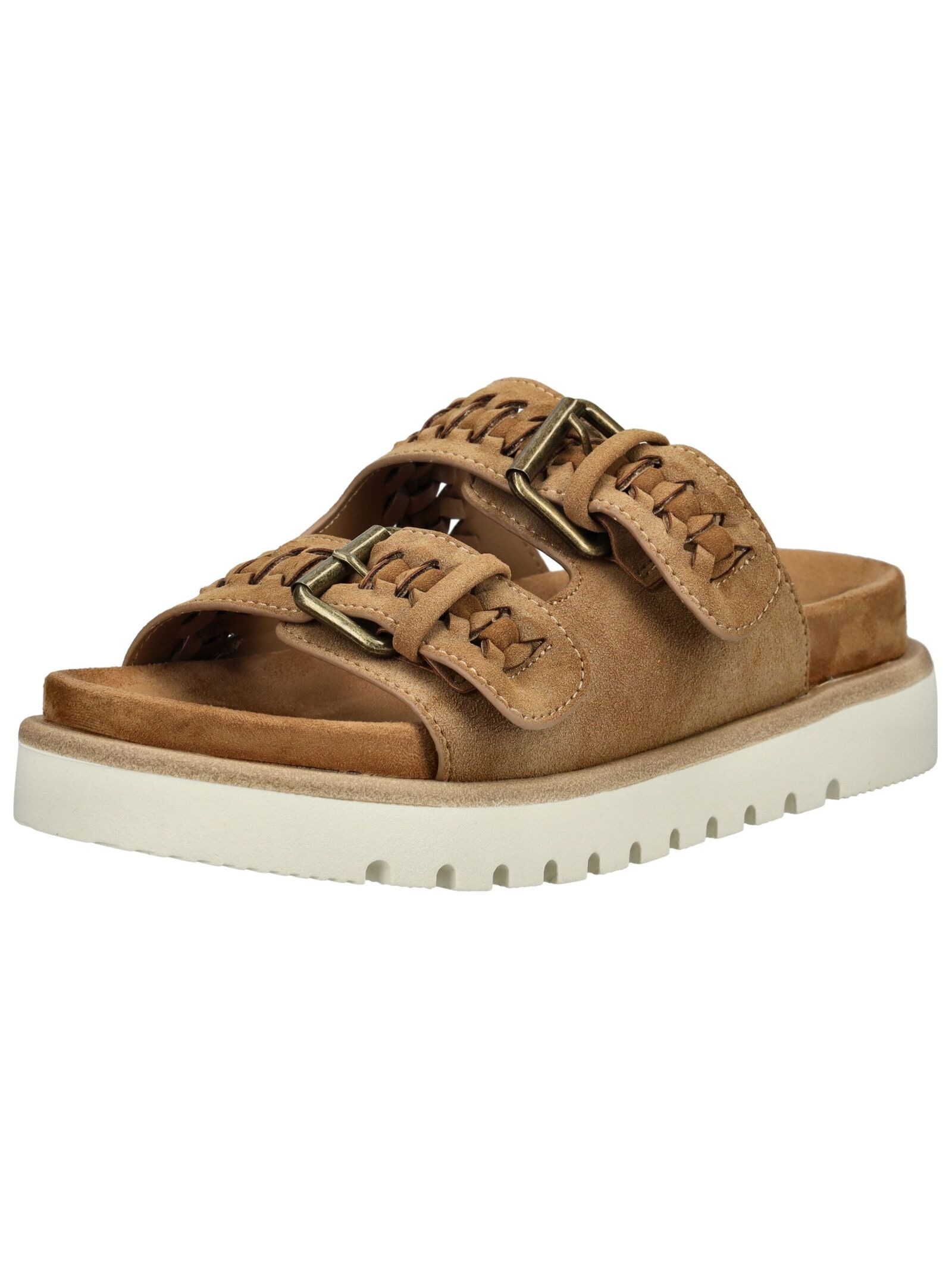 Mustang Shoes 1100000002199 "Mustang Shoes Pantoletten Lederimitat/Textil"