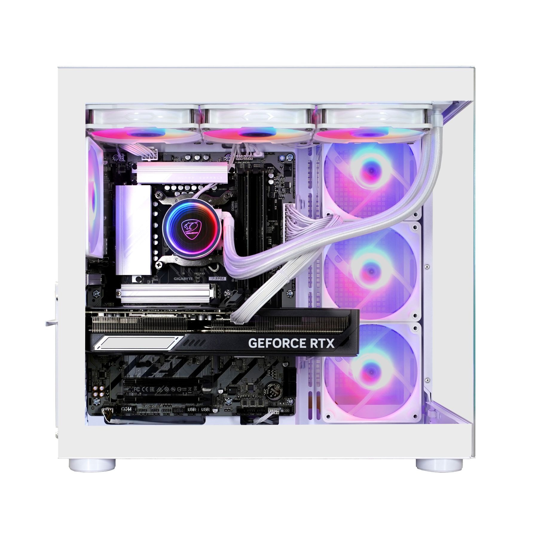 Cougar Gaming-PC »FV150 WT 7486«, Windows 11, DDR5 RAM