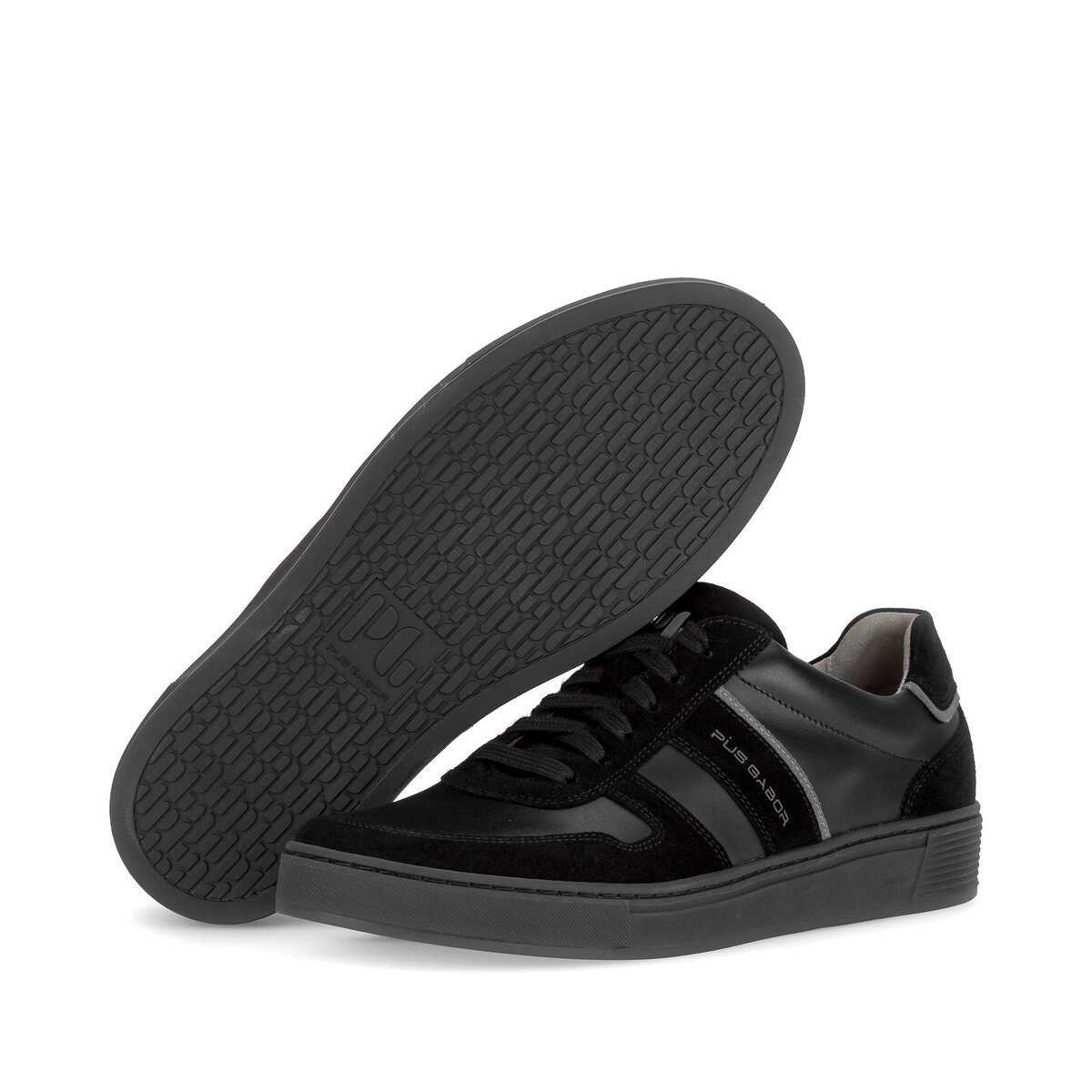 Sneaker GABOR "Sneaker low", Herren, Gr. 41, schwarz, Schuhe Sneaker 9