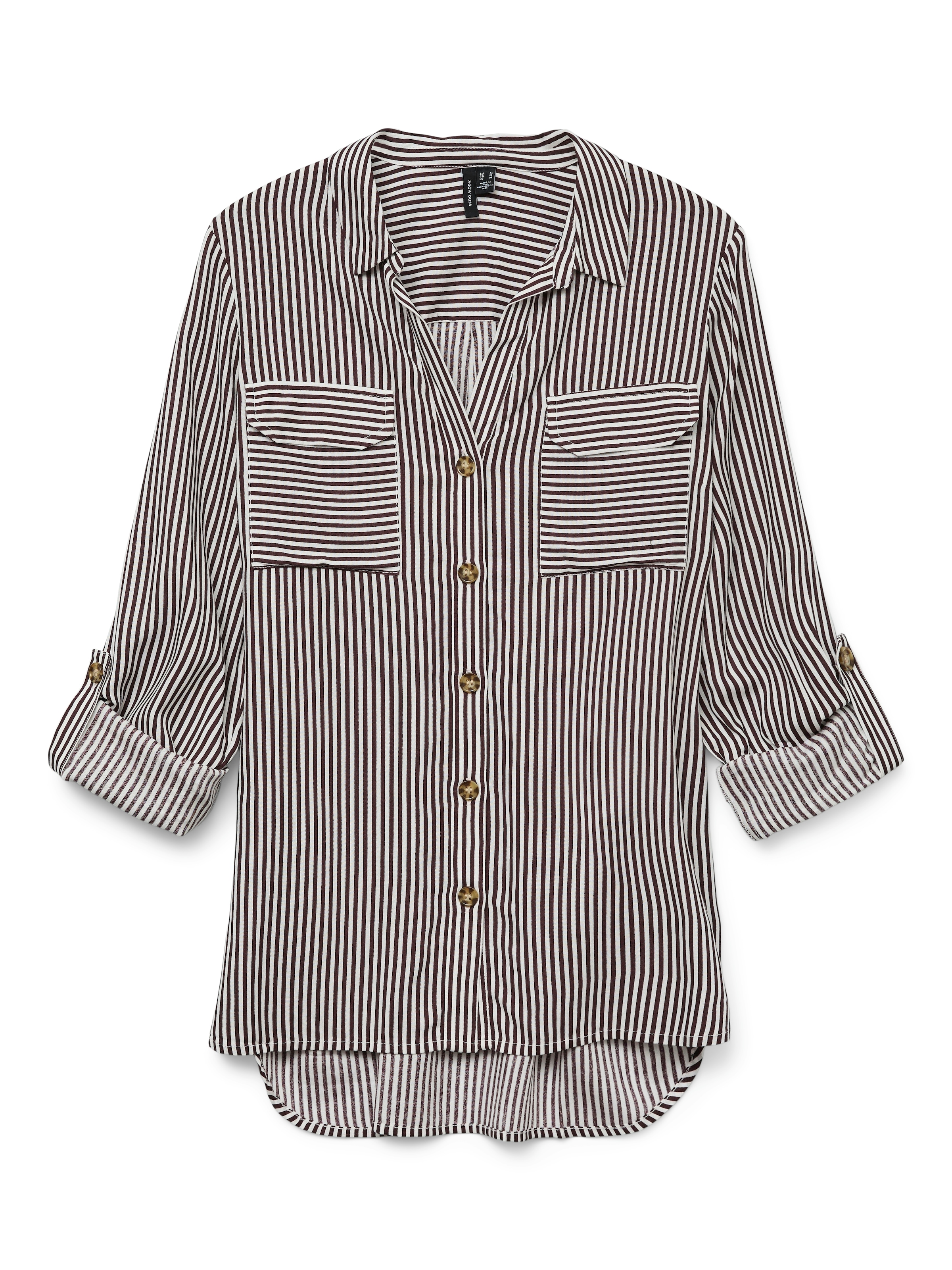 Vero Moda Hemdbluse "VMBUMPY L/S SHIRT NEW WVN GA NOOS" günstig online kaufen