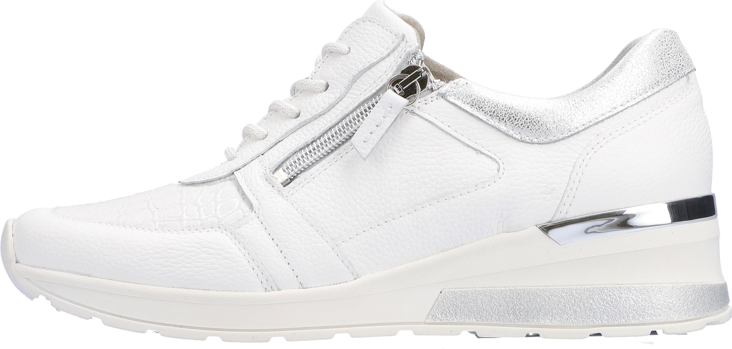 Waldläufer Keilsneaker »H-CLARA«, Schnürer, Halbschuh, Freizeitschuh mit Metallic-Einsatz