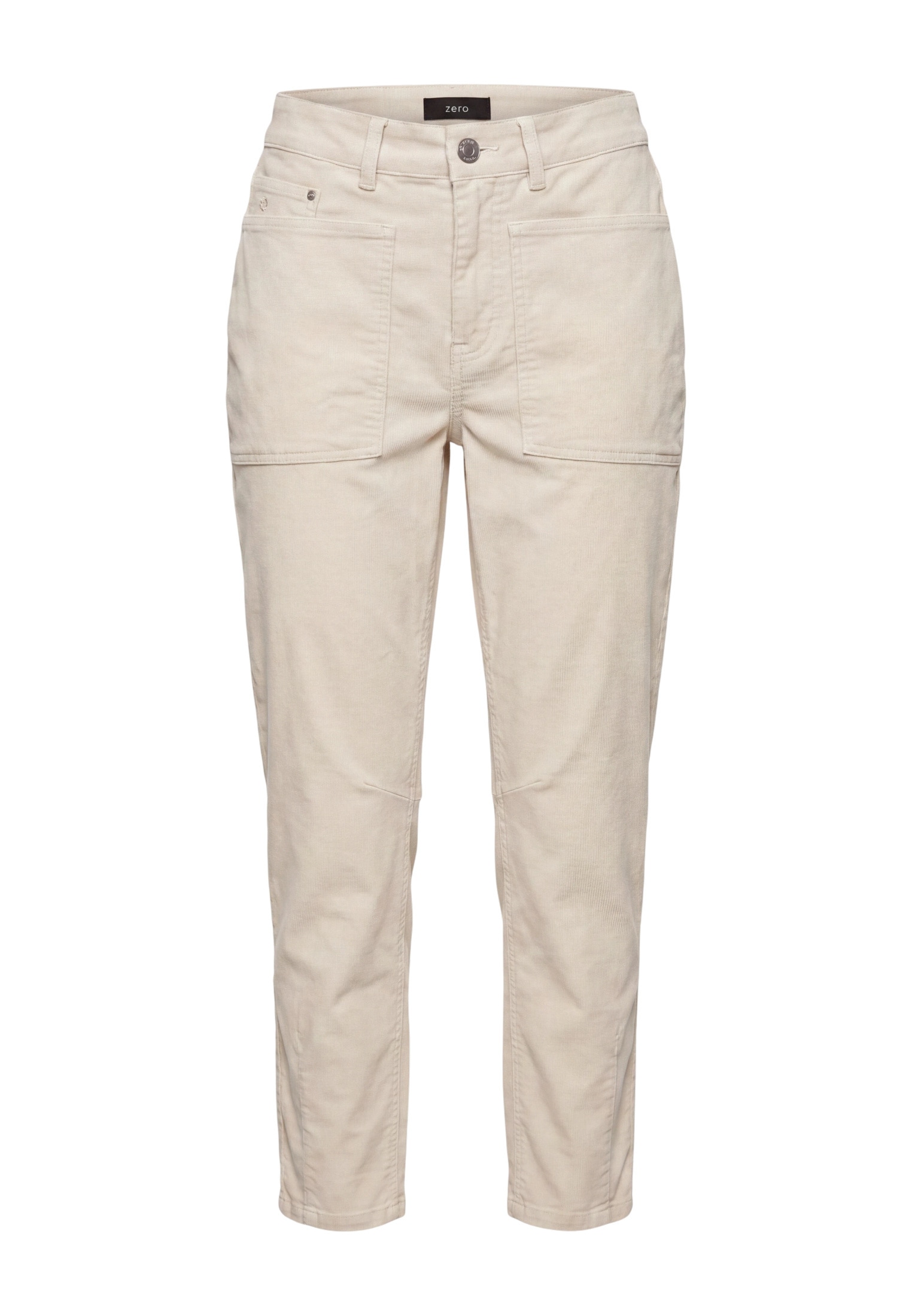 Zero Stoffhose »Damen fit Hose mit aufgesetzten Taschen«  Material