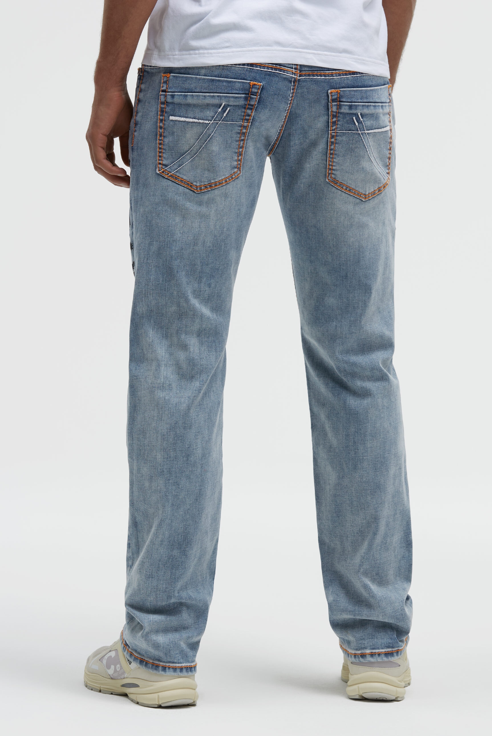CAMP DAVID Comfort-fit-Jeans, mit zwei Leibhöhen