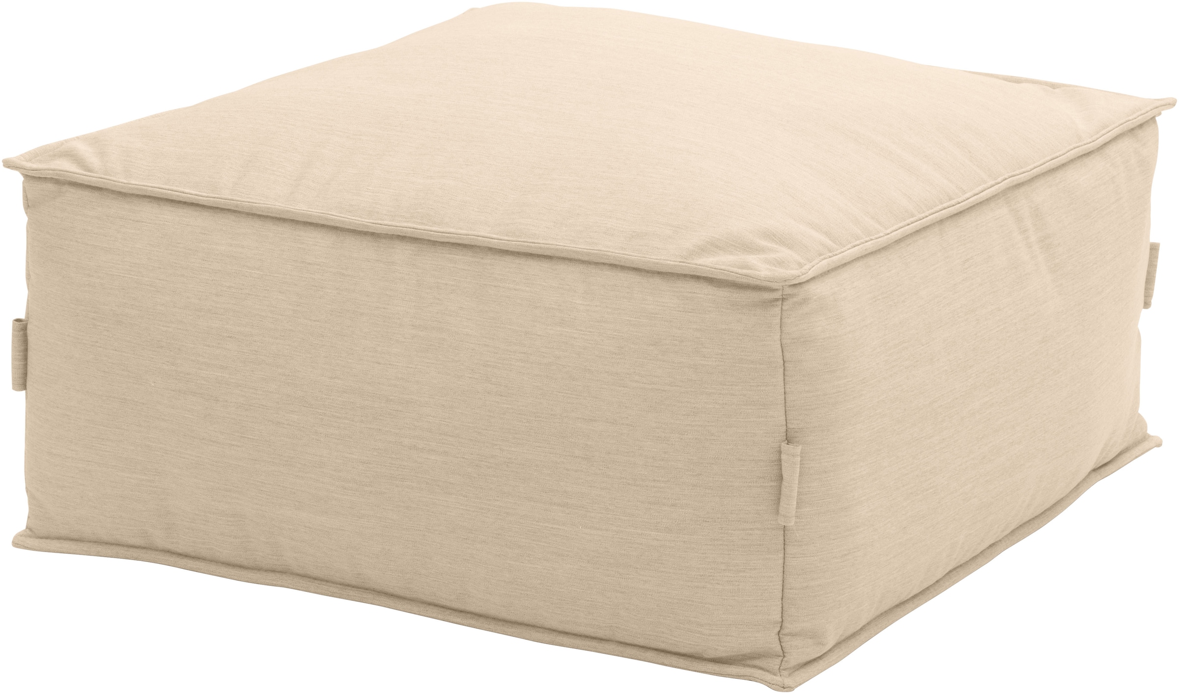 DOMO collection Hocker »Fiu für Terrasse, Balkon, Garten, Camping - wetterfest«, Aufblasbarer Outdoor Sitzhocker 75 x 70 cm, klein verstaubar