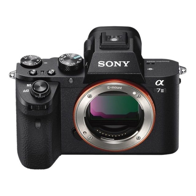 Sony Systemkamera »ILCE-7M2B - Alpha 7 II E-Mount«, 24,3 MP, Exmor CMOS  Vollformatsensor, Full HD Video, WLAN (Wi-Fi), nur Gehäuse | BAUR