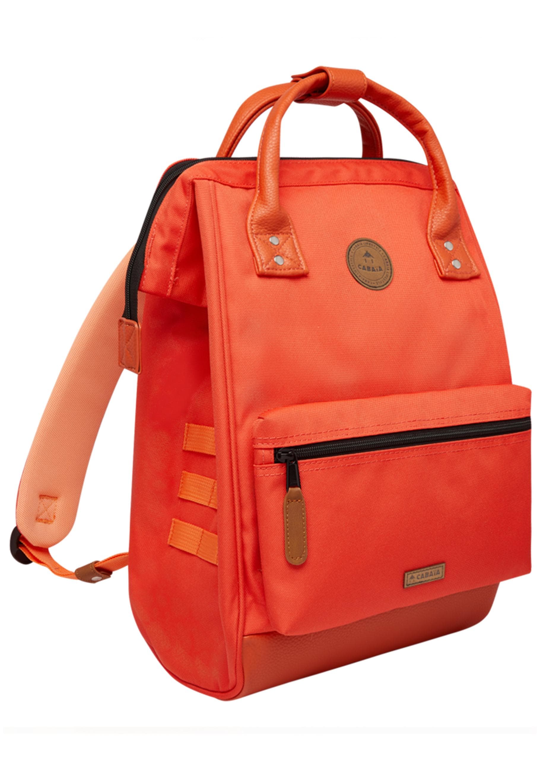 CABAIA Tagesrucksack »Medium«, Cityrucksack mit austauschbaren Vordertaschen