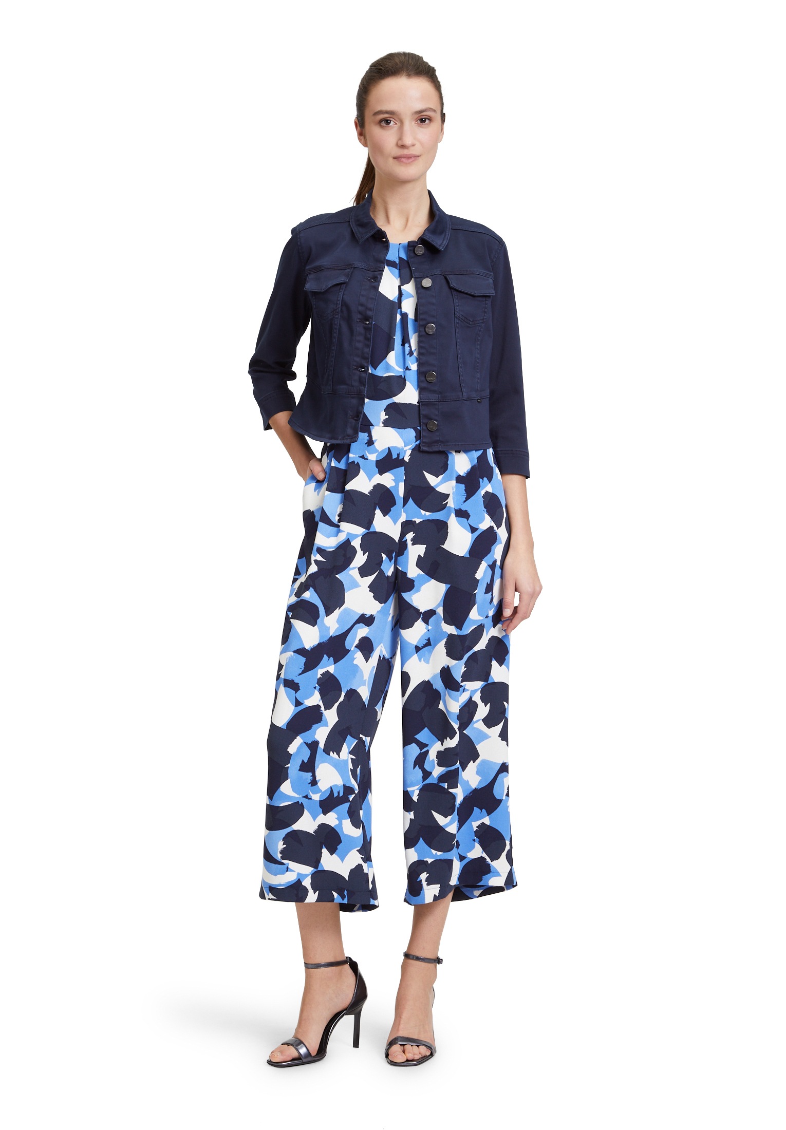 Betty&Co Jackenblazer »Betty & Co Damen Jeansjacke mit Taschen«, Taschen