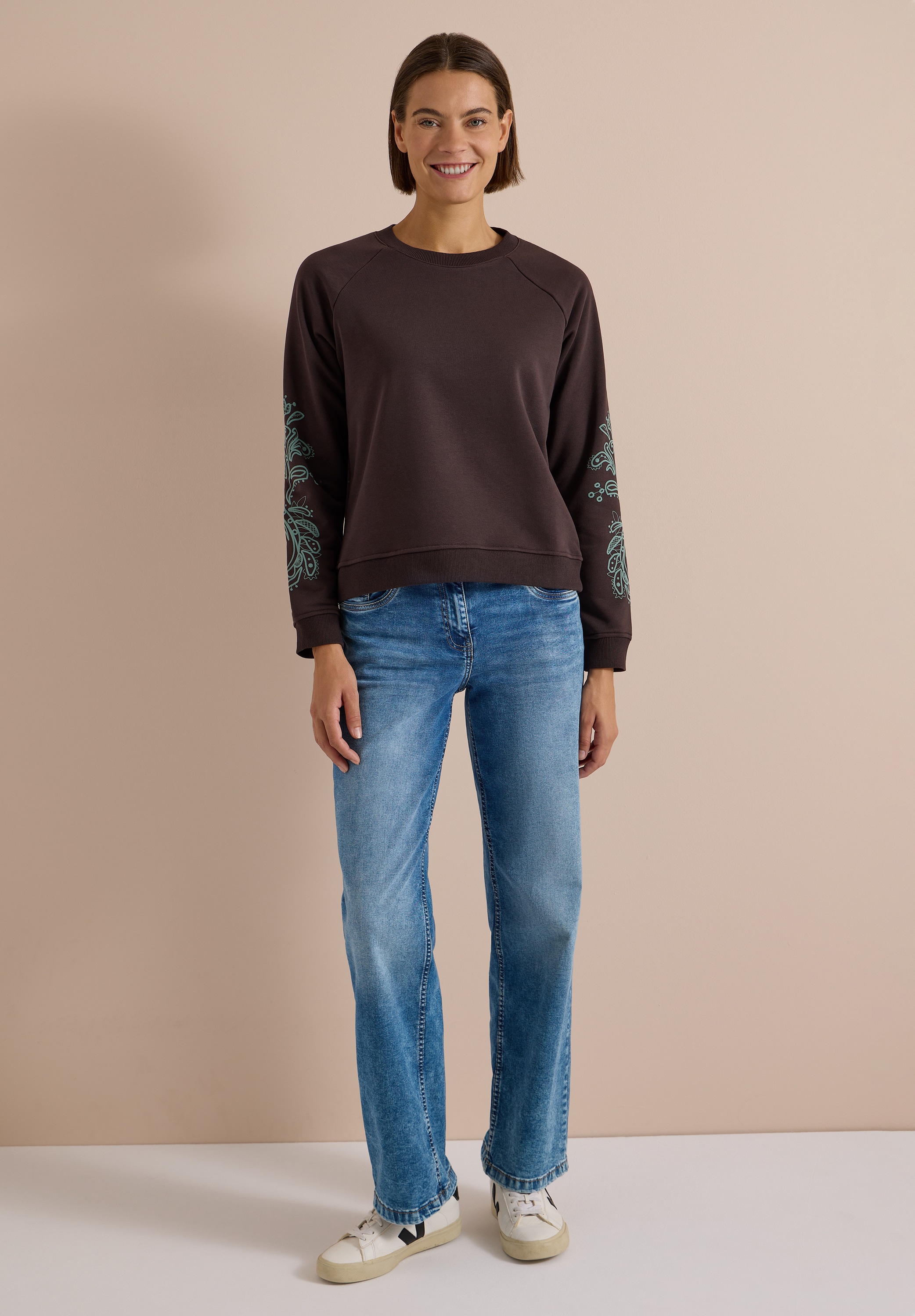 Cecil Sweatshirt , mit Rundhalsausschnitt
