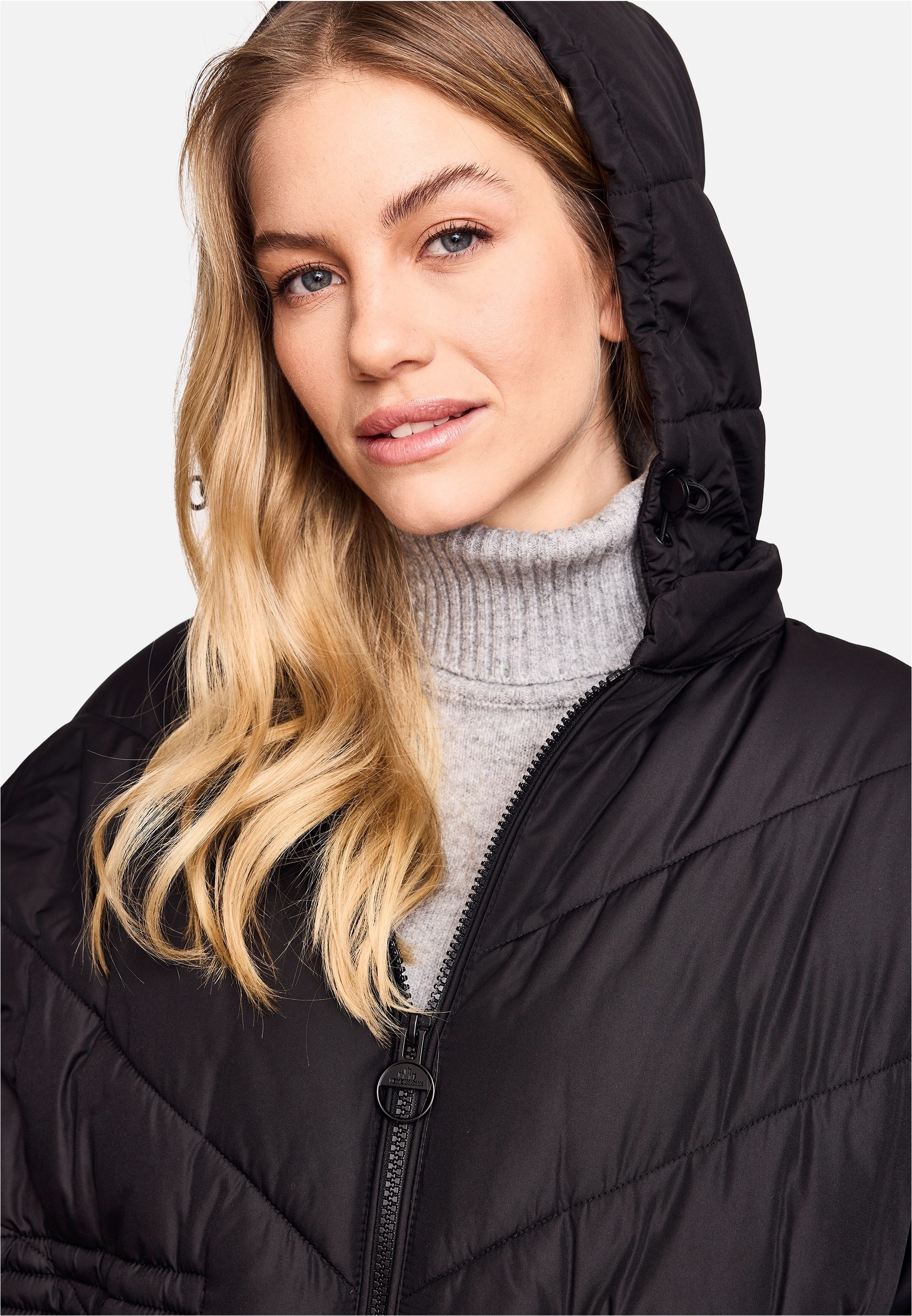 New Canadian Steppjacke, mit raffbaren Elementen