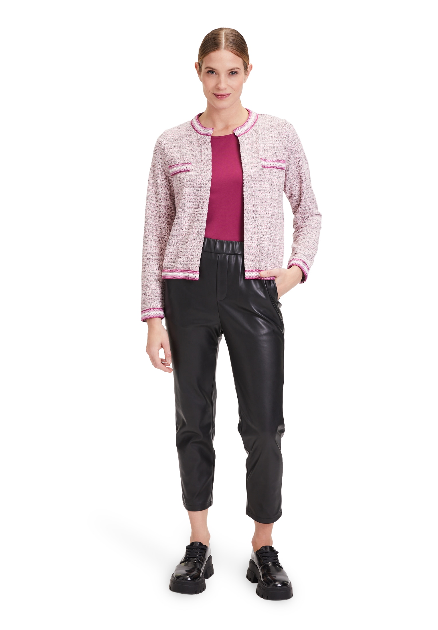Cartoon Canvasjacke »Cartoon Casual-Jacke ohne Verschluss«