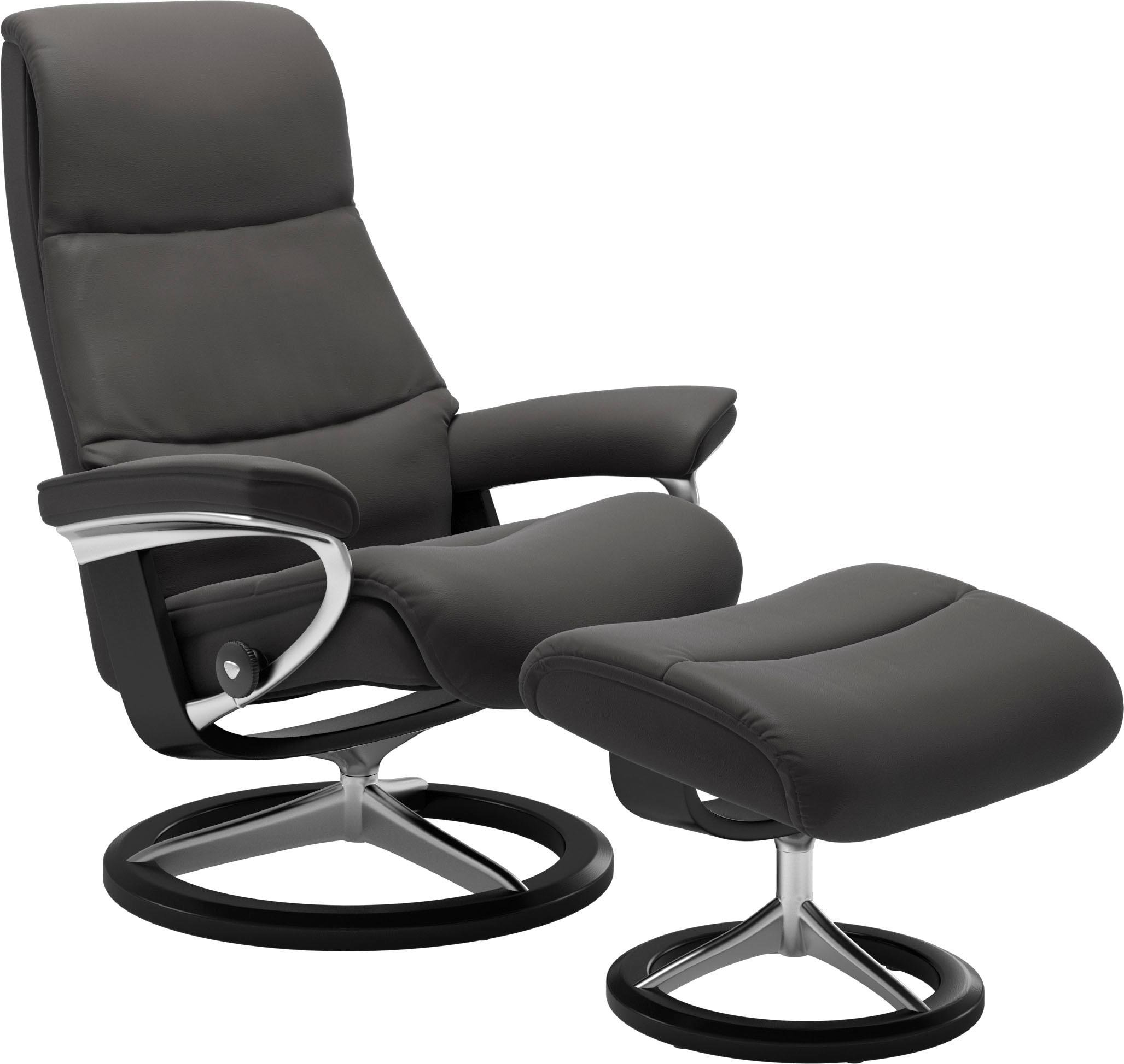 Stressless Relaxsessel "View" mit Signature Base, Größe S,Gestell Schwarz
