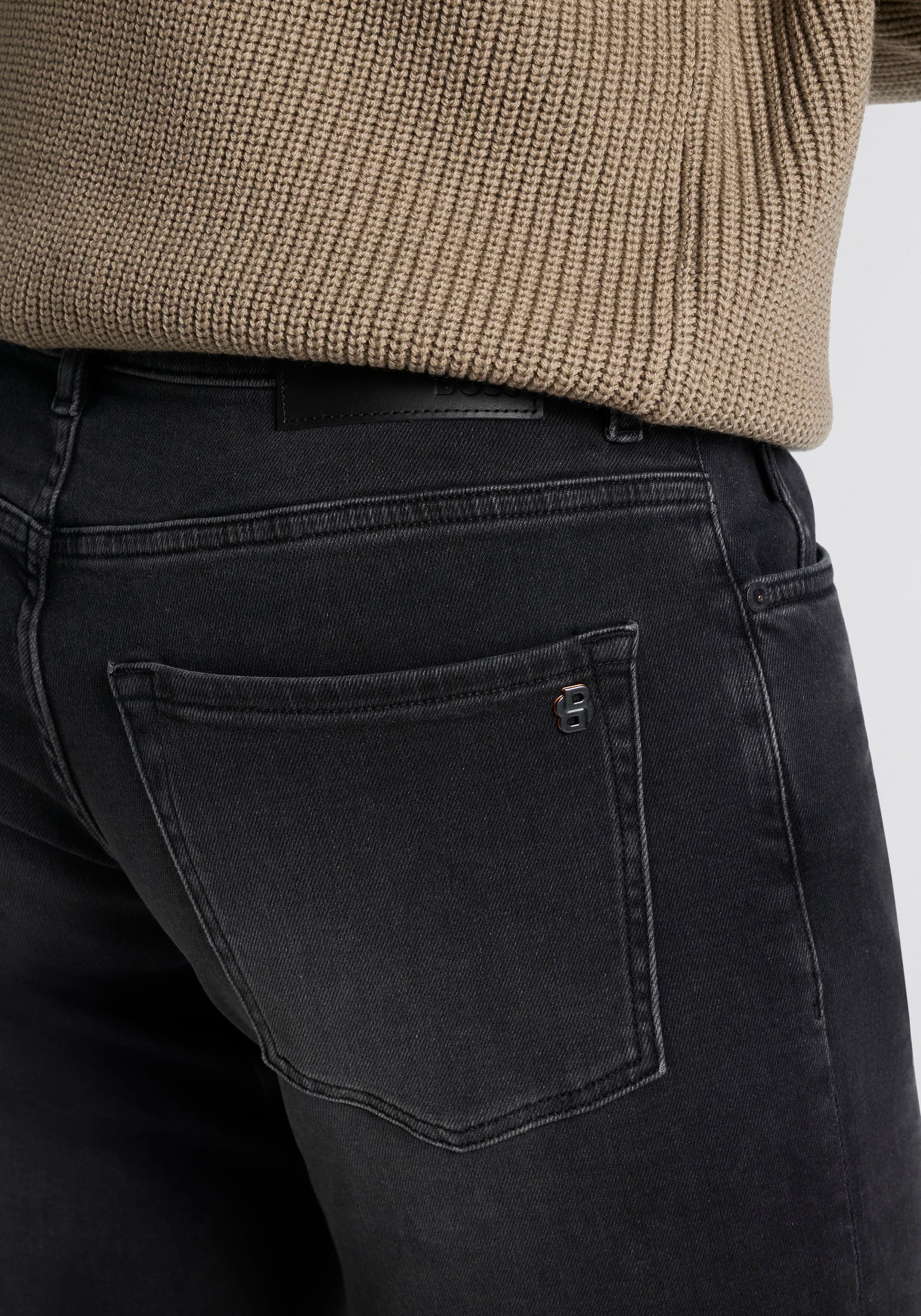 Thumbnail - BOSS ORANGE Tapered-fit-Jeans "ONYX" in 5-Pocket-Form, komfortabler Stretch-Denim