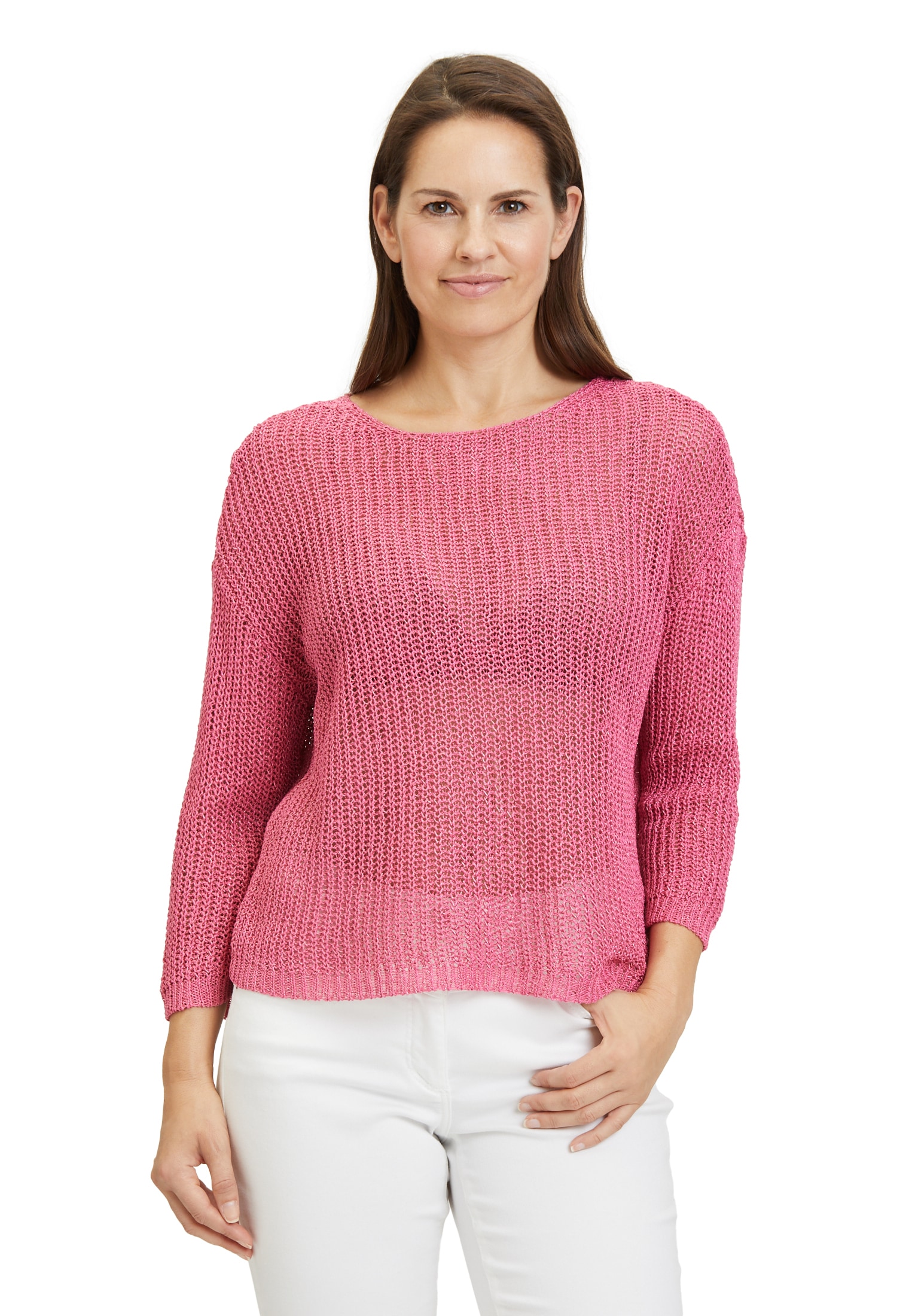 Betty Barclay Strickpullover "Betty Barclay Strick-Top mit Rippenstruktur", günstig online kaufen