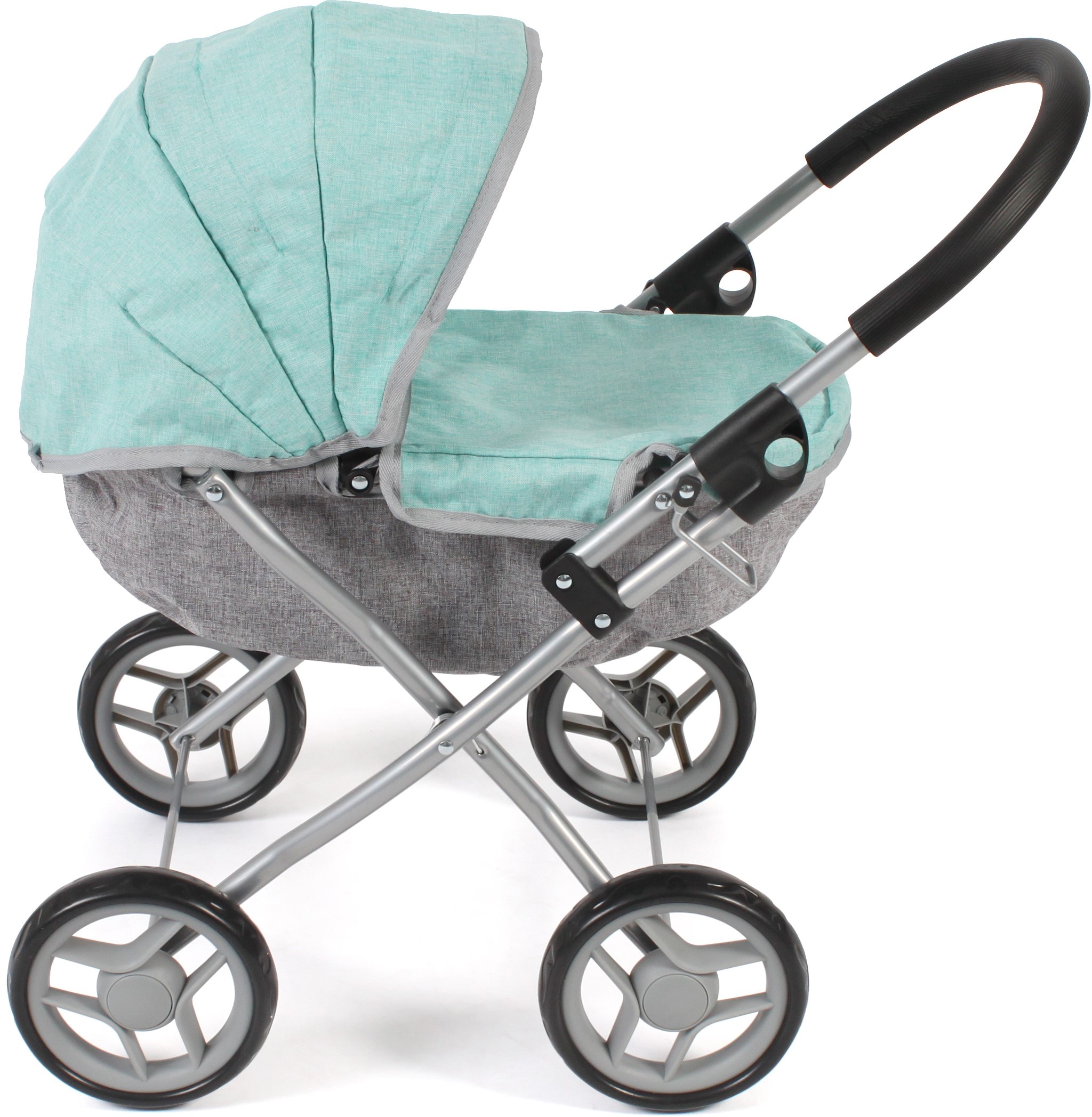 CHIC2000 Puppenwagen »Lilli, Melange Mint«, zusammenklappbar